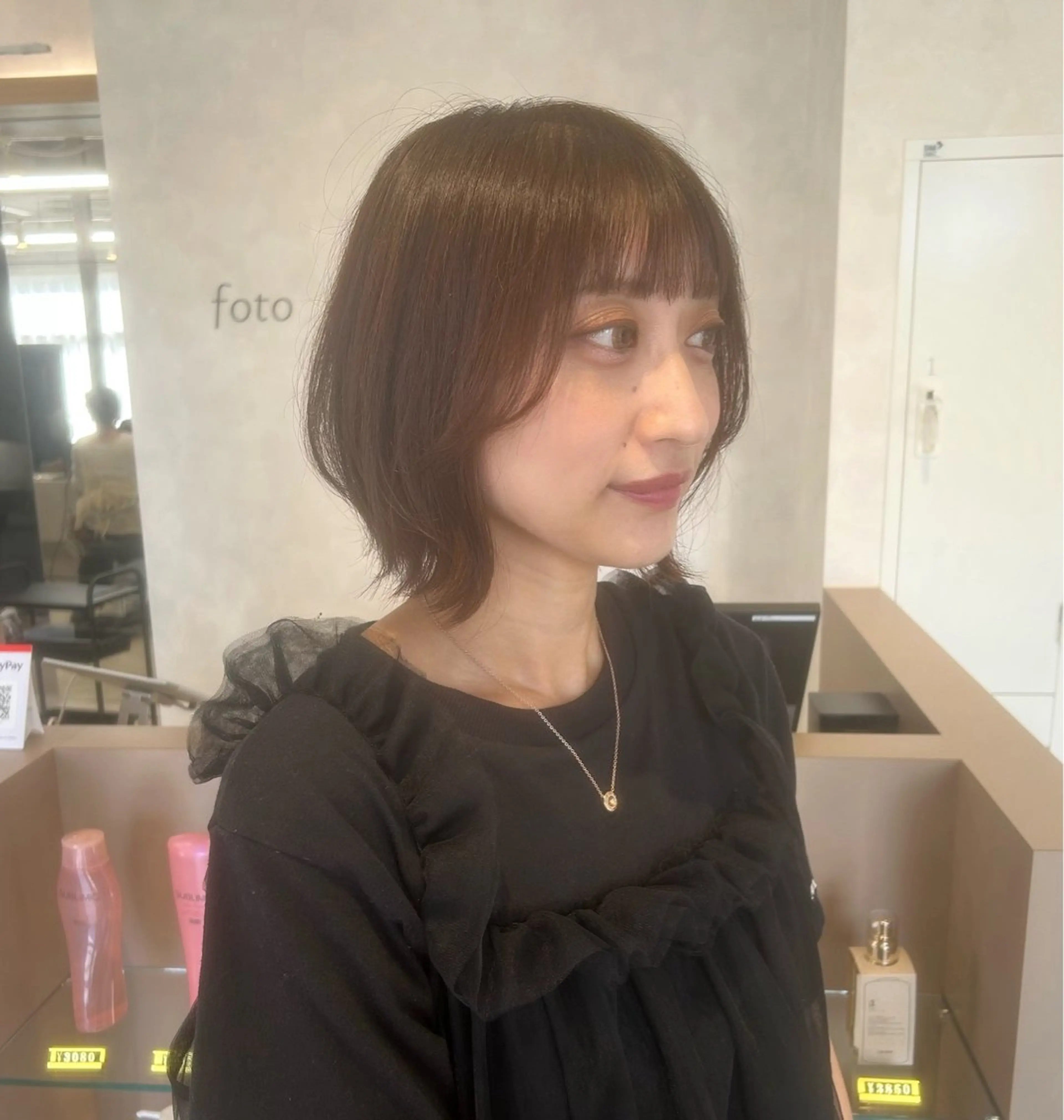 ショート カラー カット ヘアカラー トリートメント haruna🪽シ ョート/透明感カラーのヘアスタイル