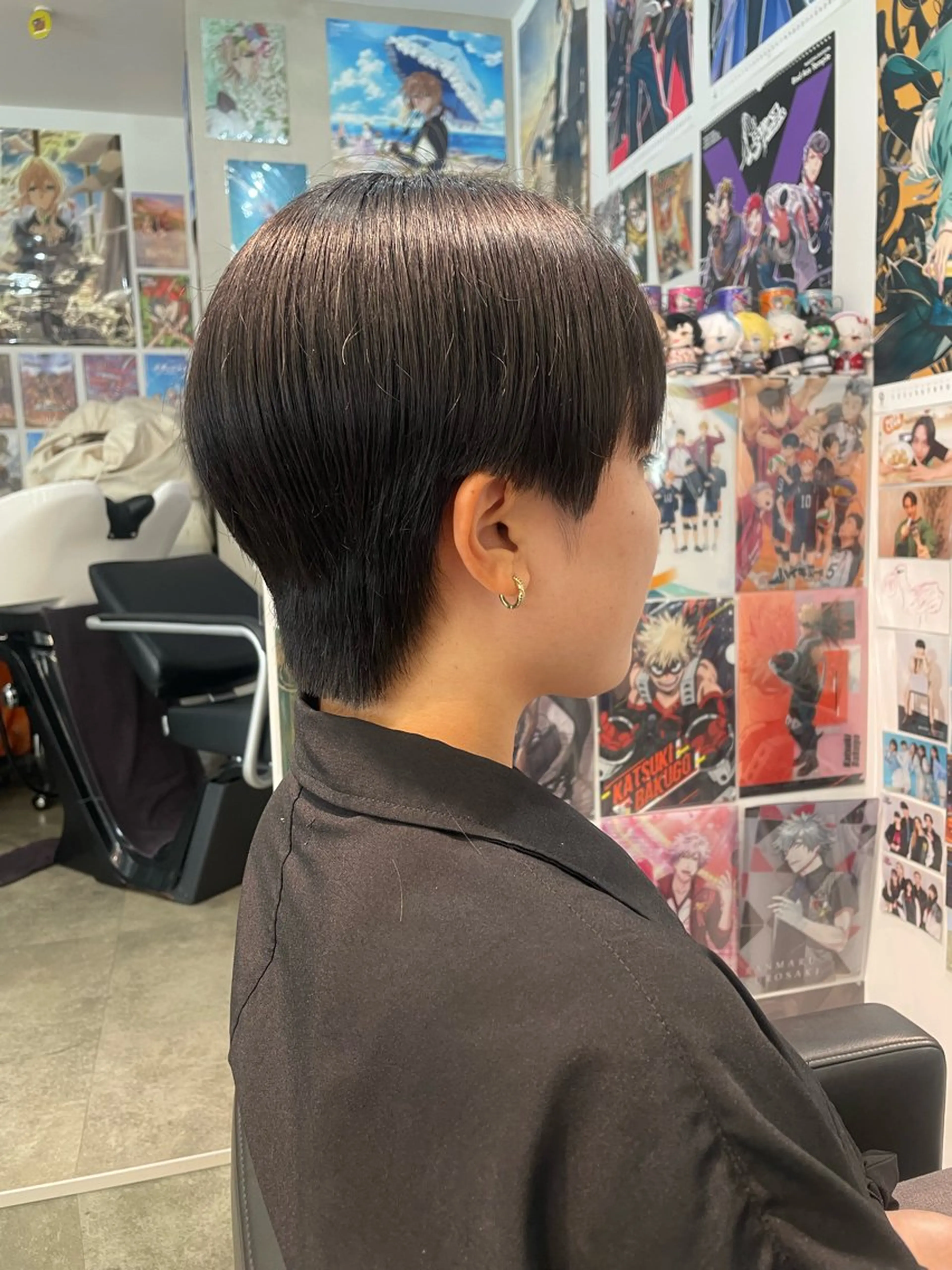 ショート 韓国風ヘア ショートヘア カット トリートメント 🍭ハイトーン/ レイヤーカット🦄のヘアスタイル