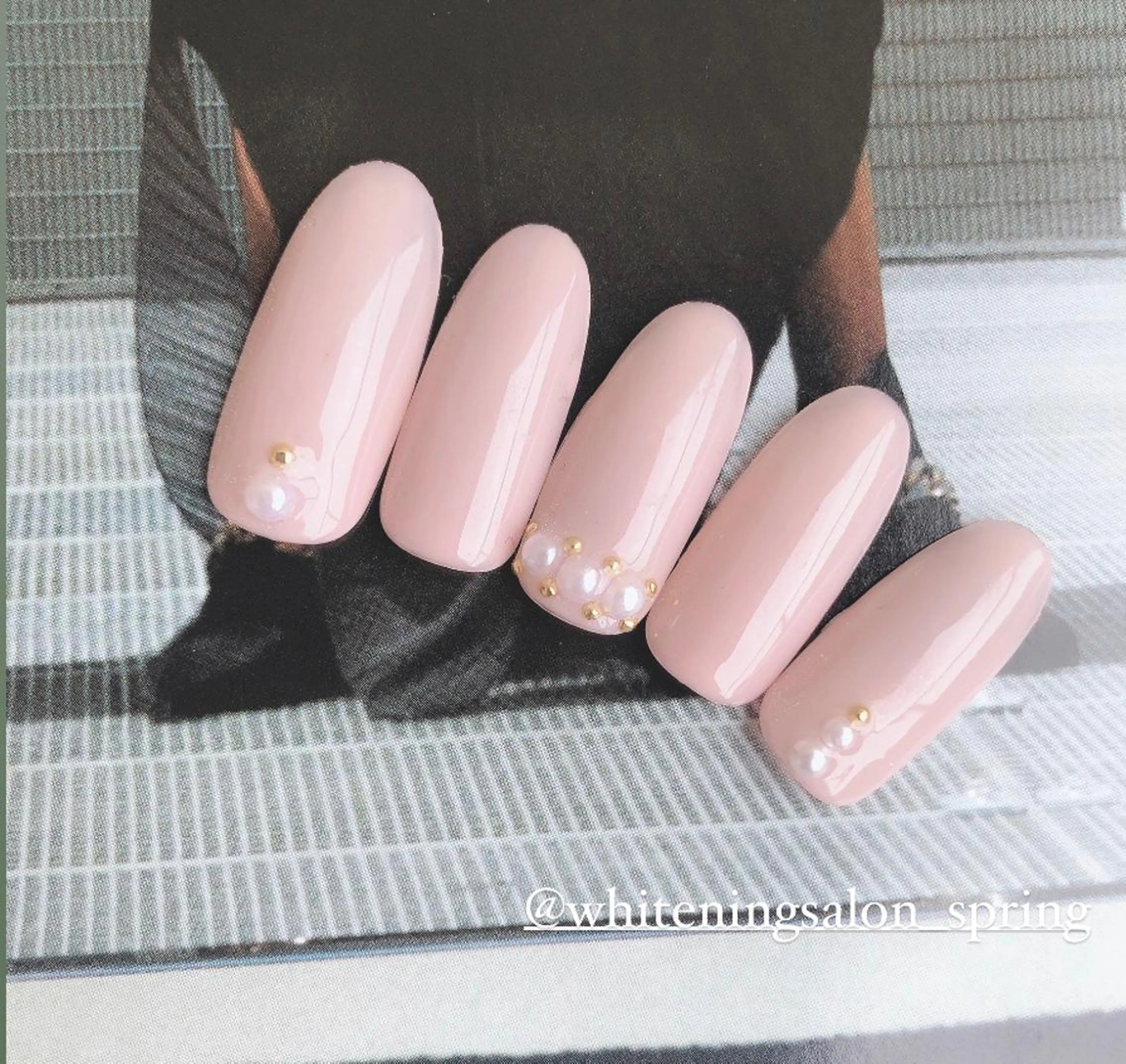 ネイル シンプルネイル 冬ネイル Nakao Hitomiのネイルデザイン