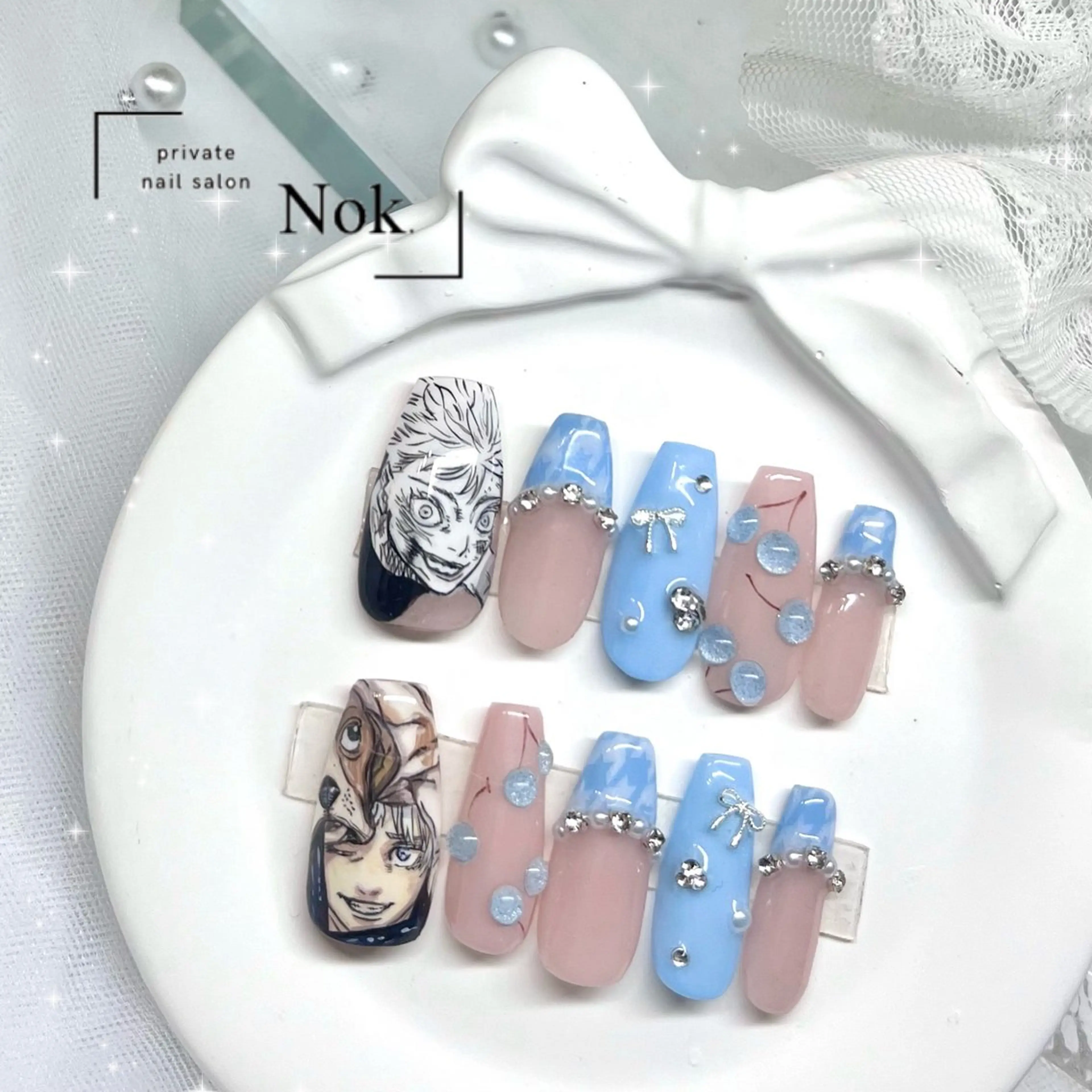 ネイル ハンドネイル 池袋痛ネイル Nok. 渡辺のネイルデザイン