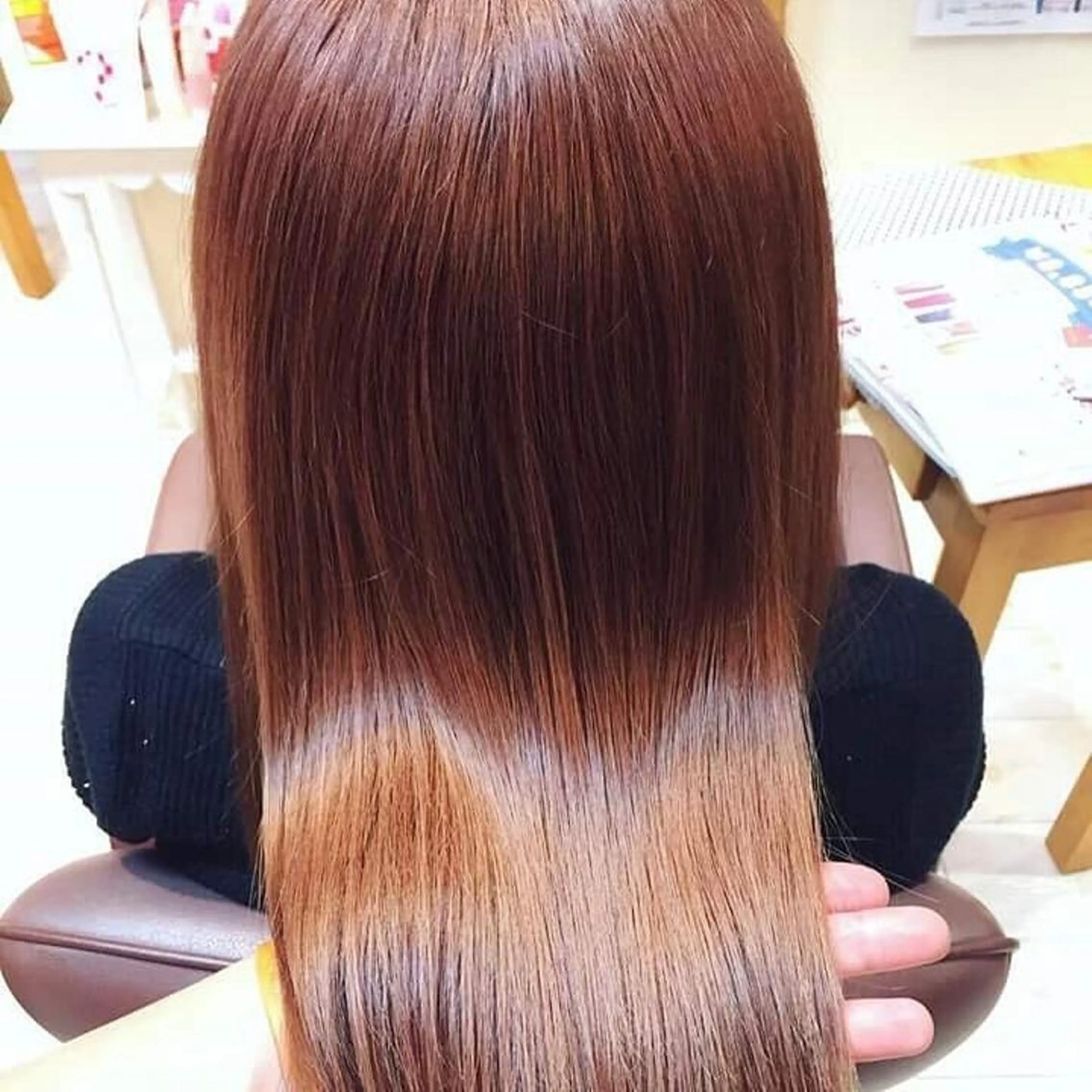 セミロング パーマ トリートメント ストレートパーマ FORTE MiLA 新居尚志のヘアスタイル