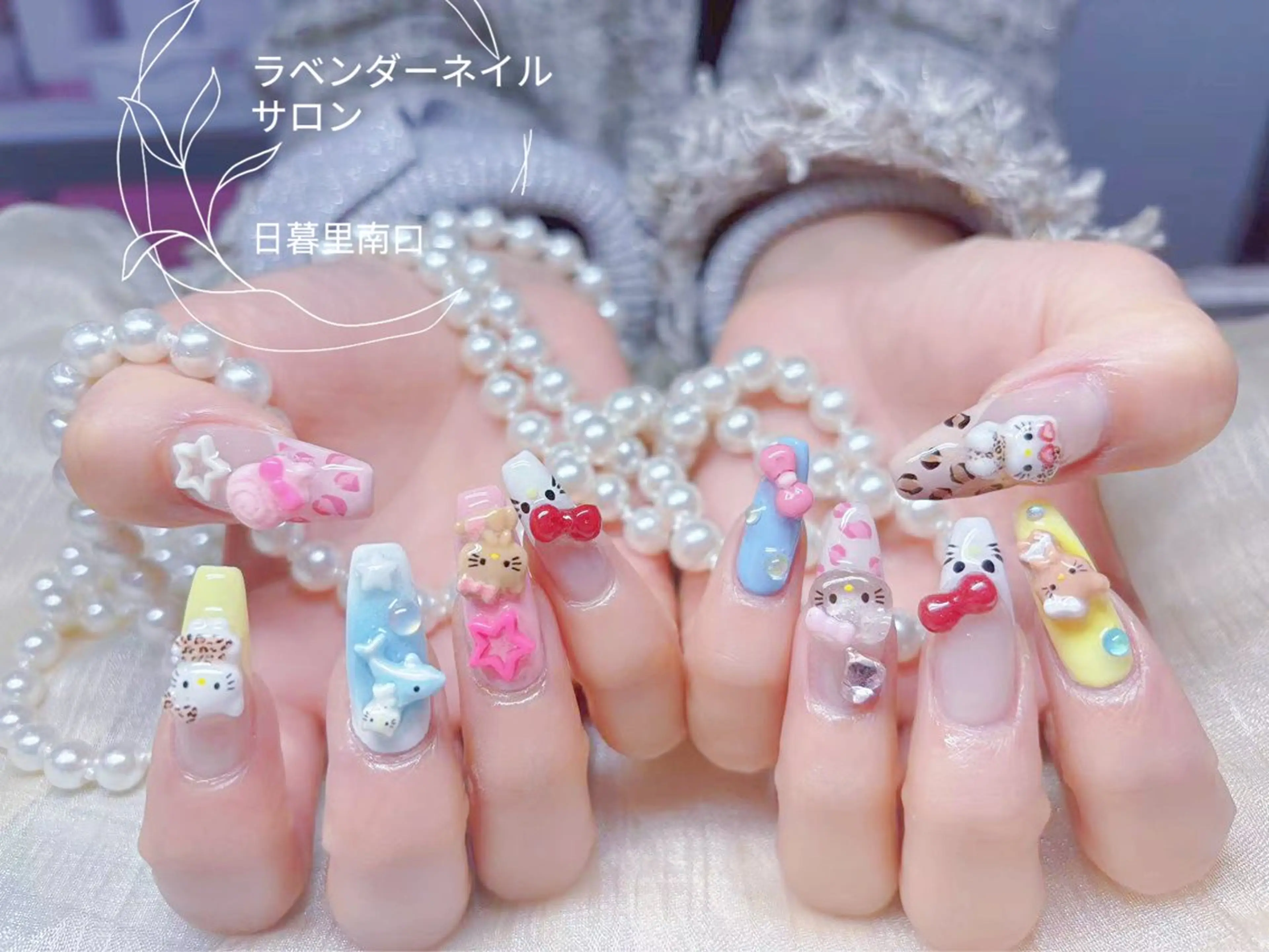ネイル ジェルネイル 韓国ネイル パラジェル lavender所属・日暮里🦋 ナナ【パラジェル店】のエステ・リラクイメージ
