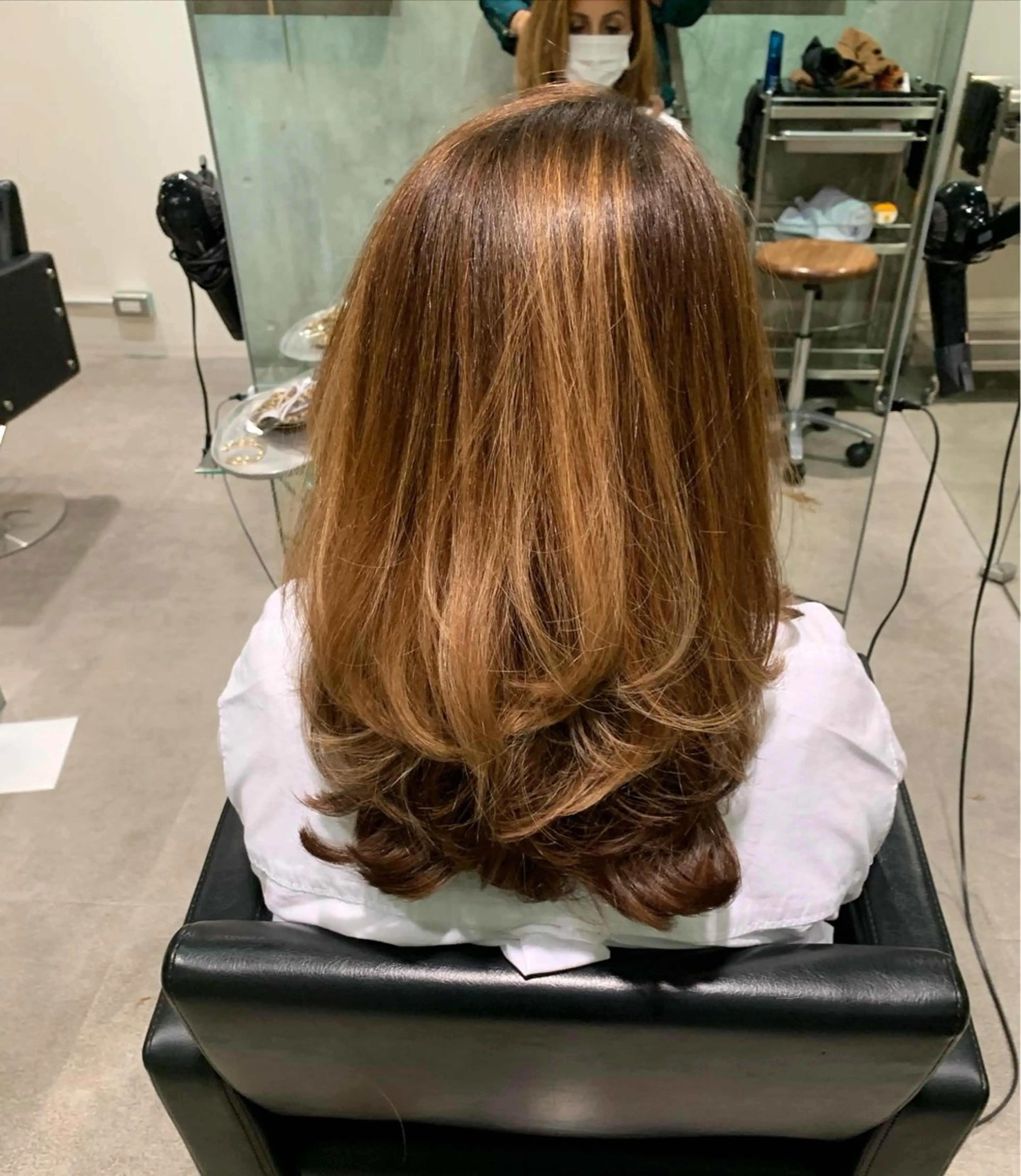 ロング カラー ハイライトカラー ハイライト レイヤーカット レイヤー/艶髪/ 髪質改善/YUYAのヘアスタイル