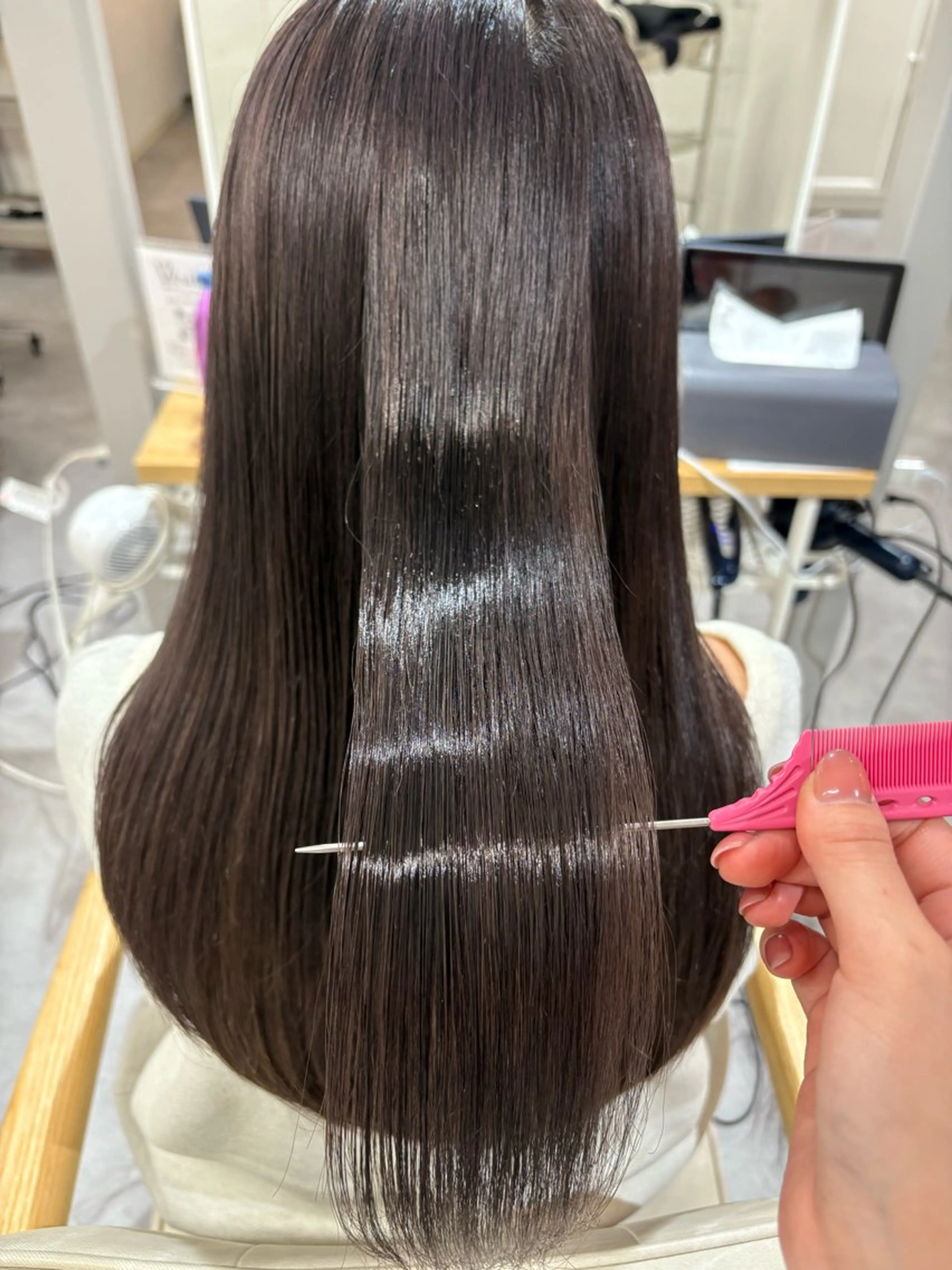 ロング ロング トリートメント 淡中 円花のヘアスタイル