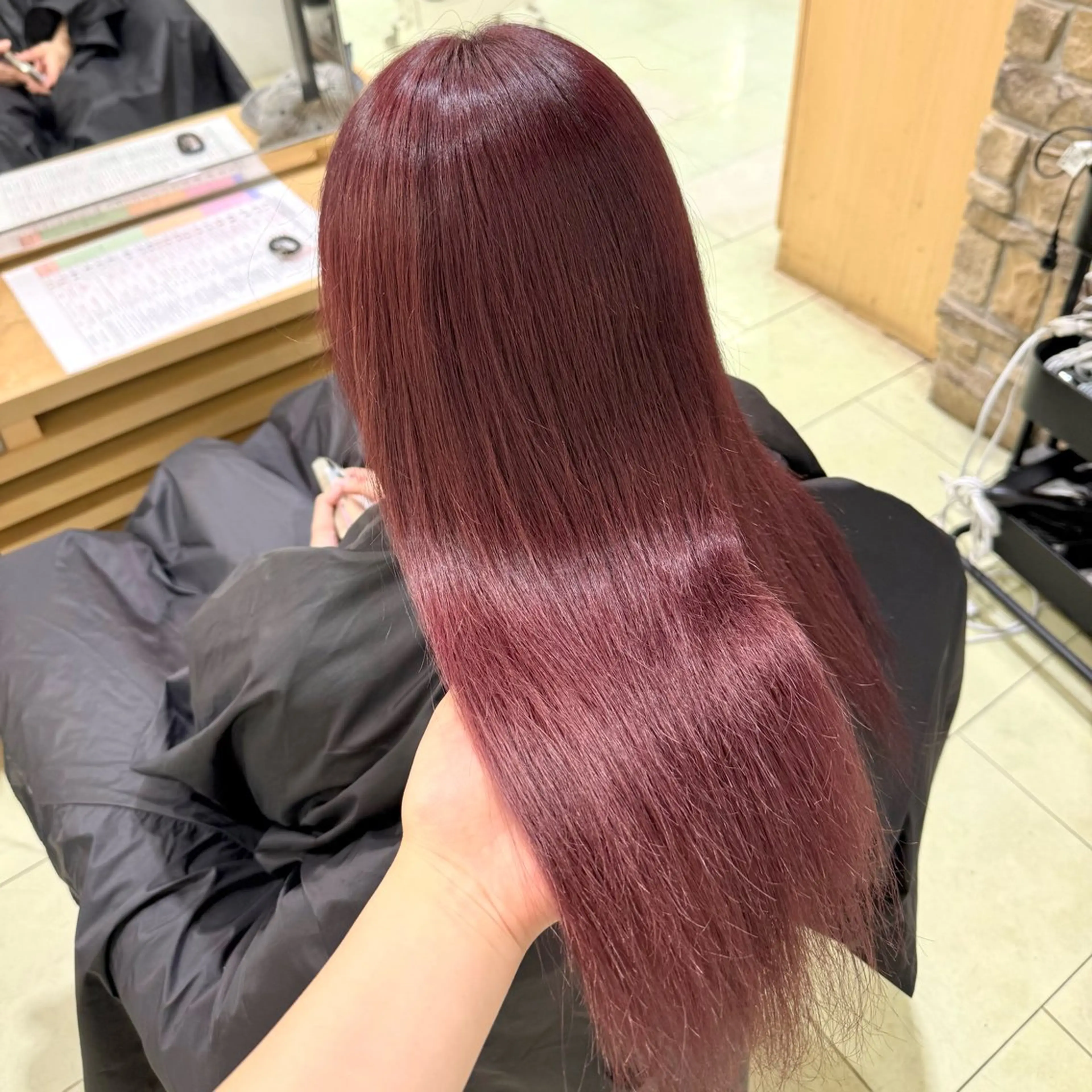 セミロング カラー カット ヘアカラー トリートメント モテhair♡.* マツエク/さくら🍨のマツエク・マツパデザイン