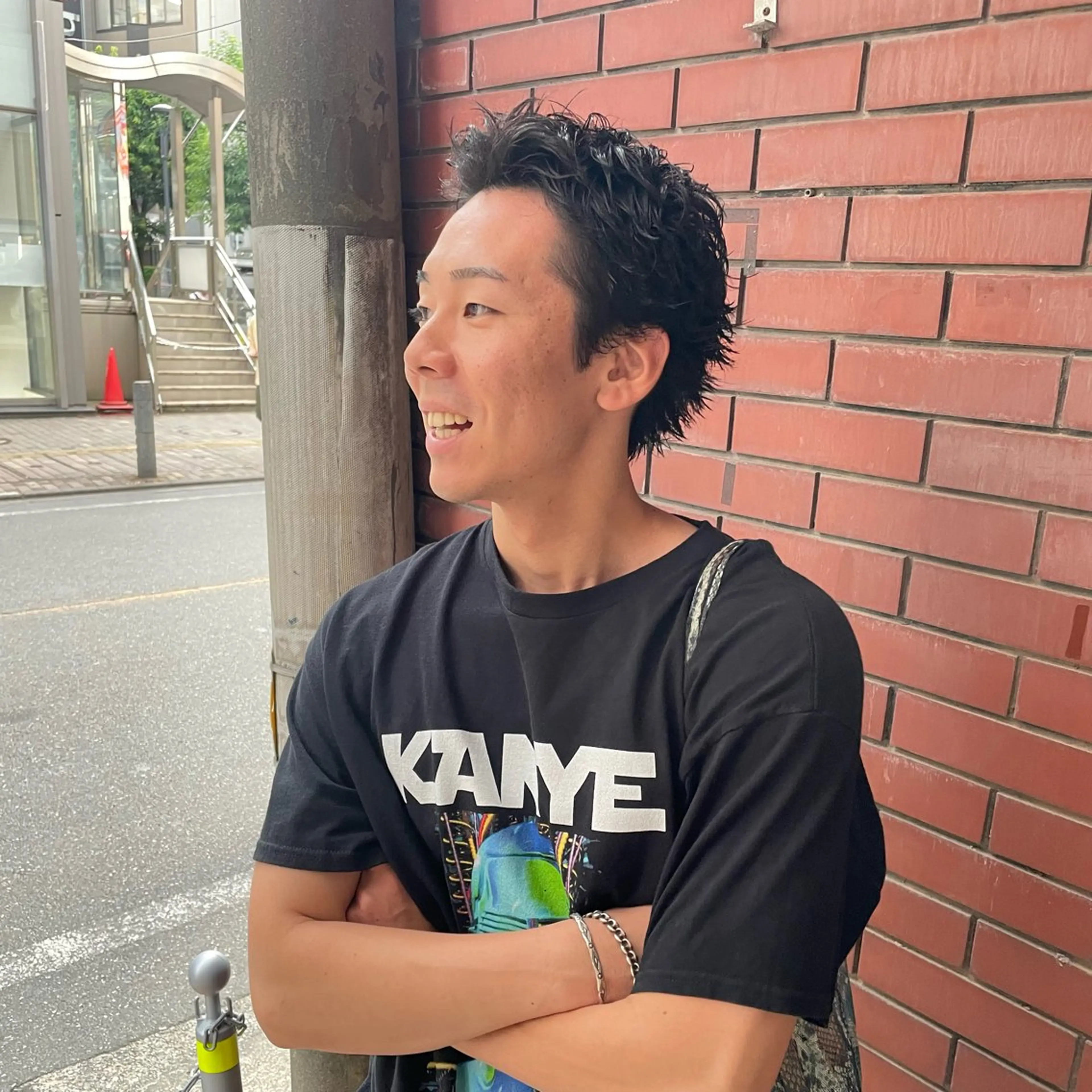 ショート パーマ メンズ 【柏メンズパーマ職人 】店長　KAZUMAのヘアスタイル