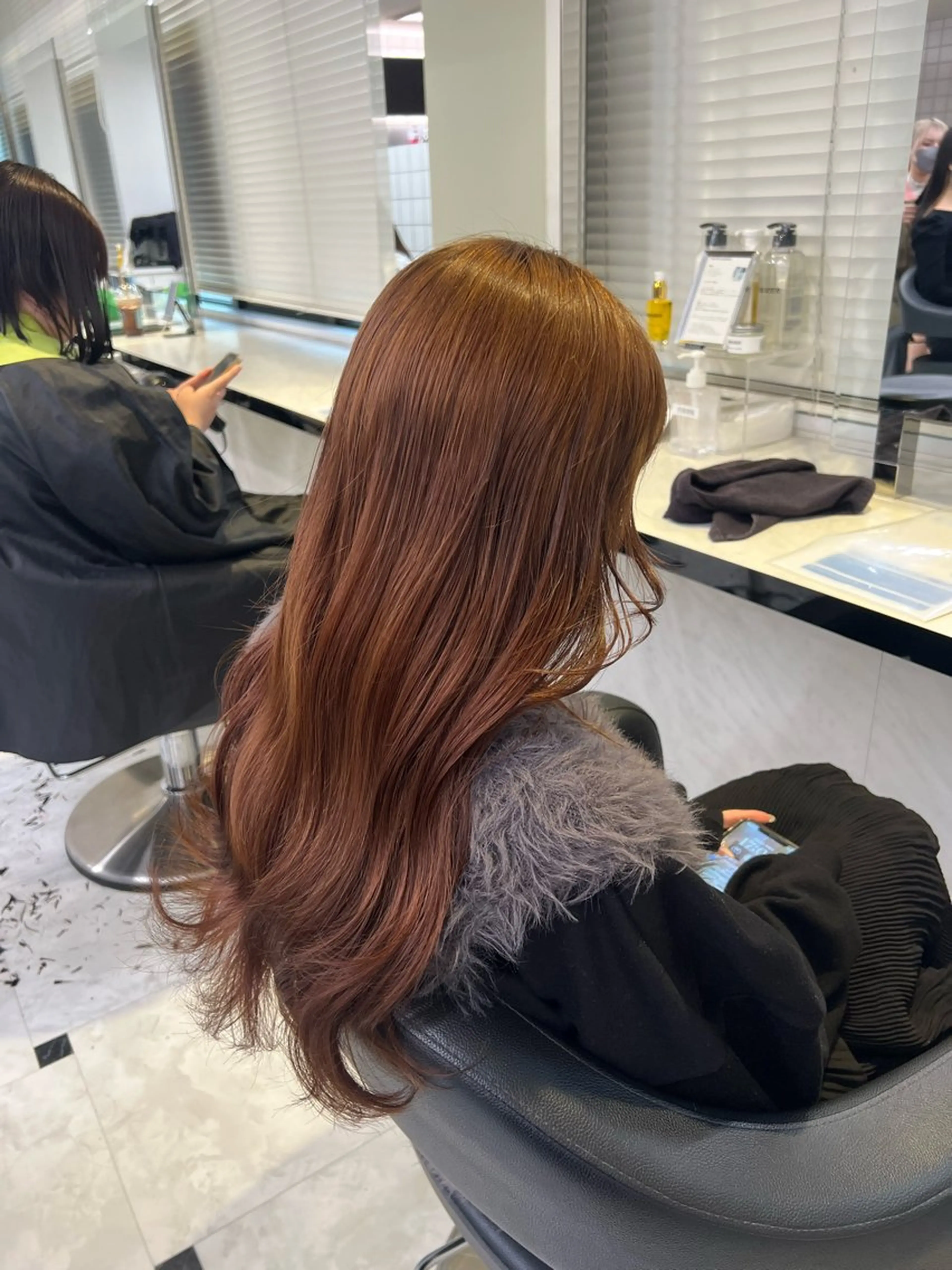 ロング カラー ヘアカラー ‎🥀暖色/モテ髪 ‎りな🥀のヘアスタイル