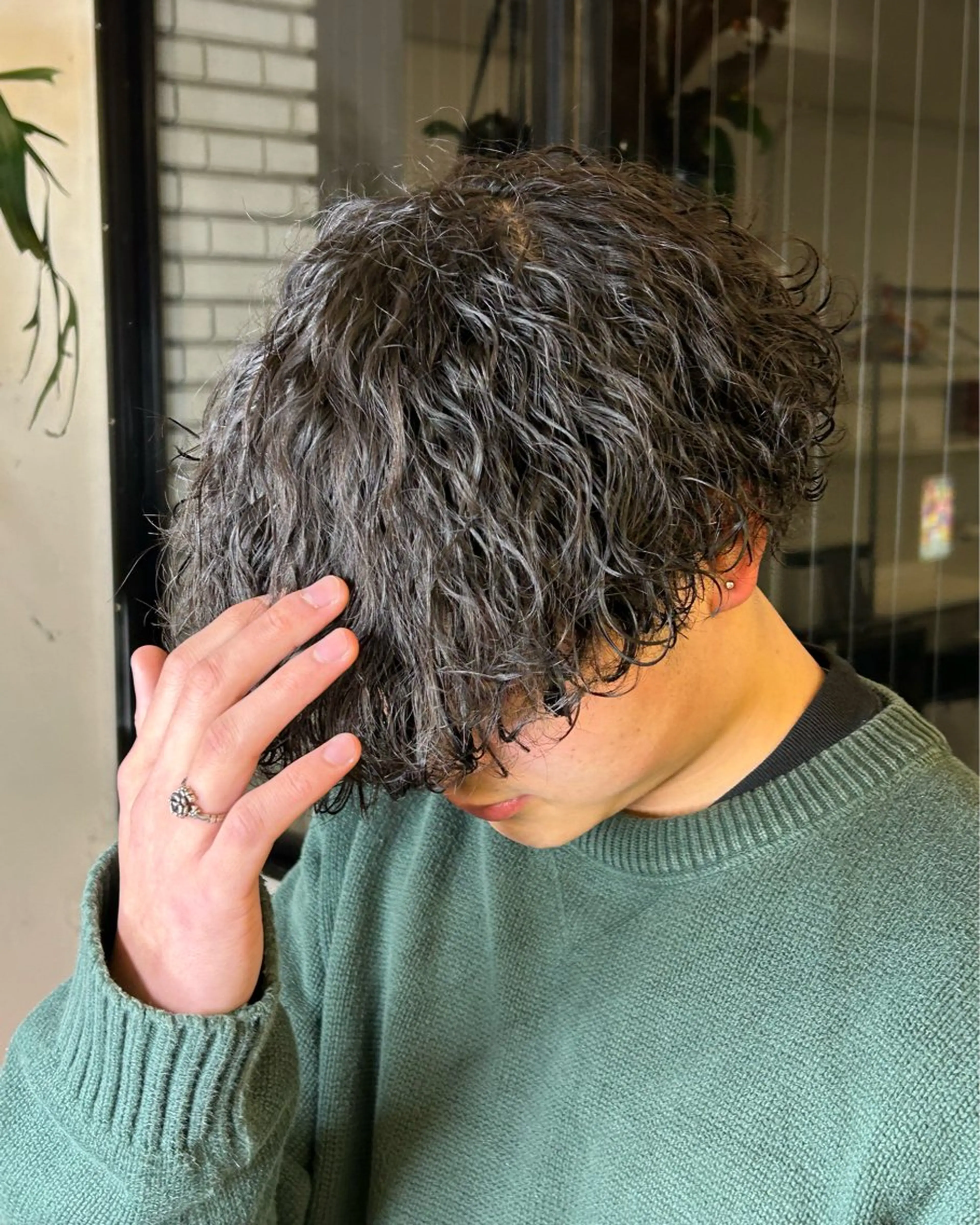 【🔥圧倒的メンズ人気No.1】メンズ波巻きパーマの写真