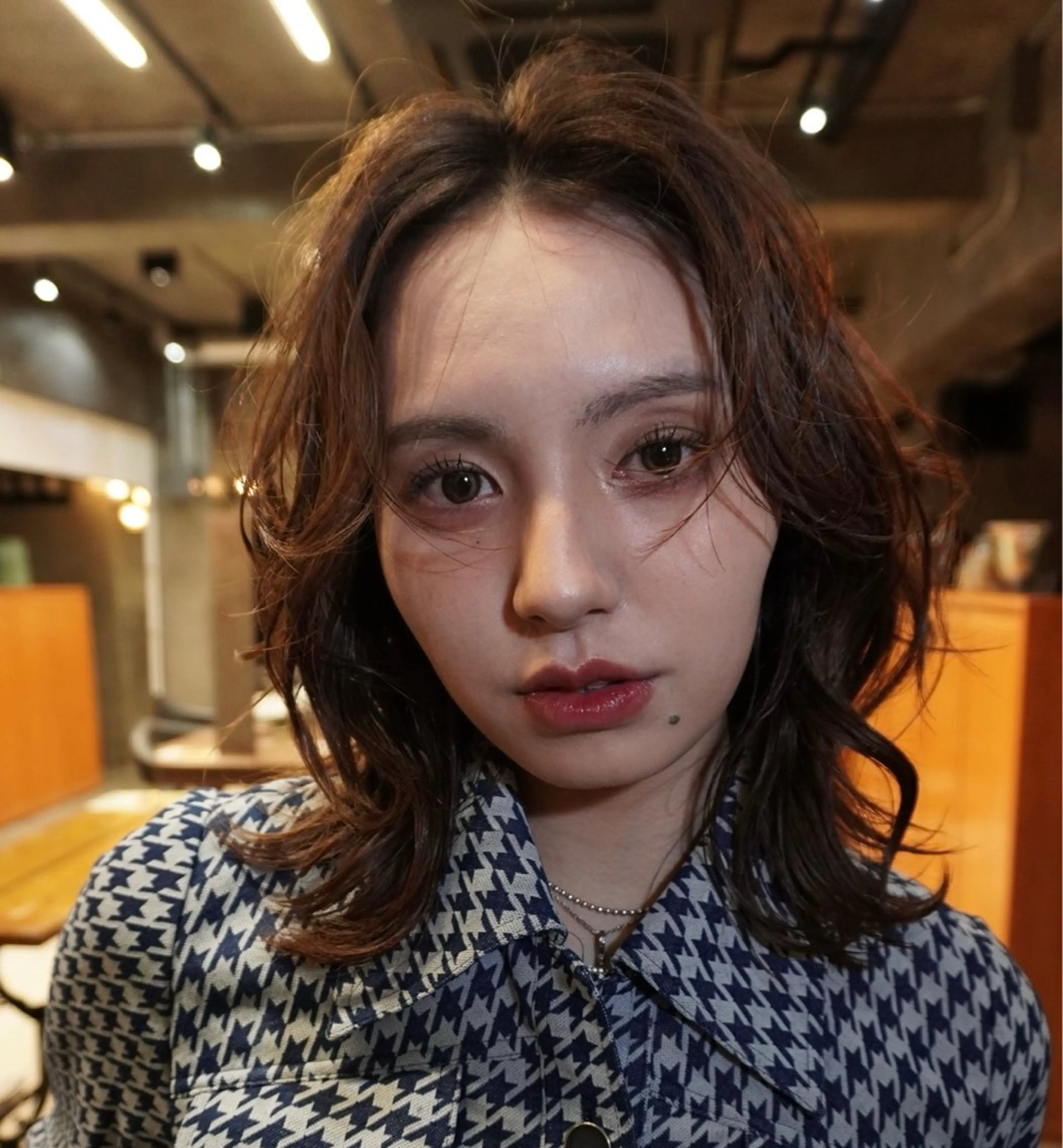 ミディアム レイヤーカット カット レイヤー／デザイン カット／ヒナノのヘアスタイル