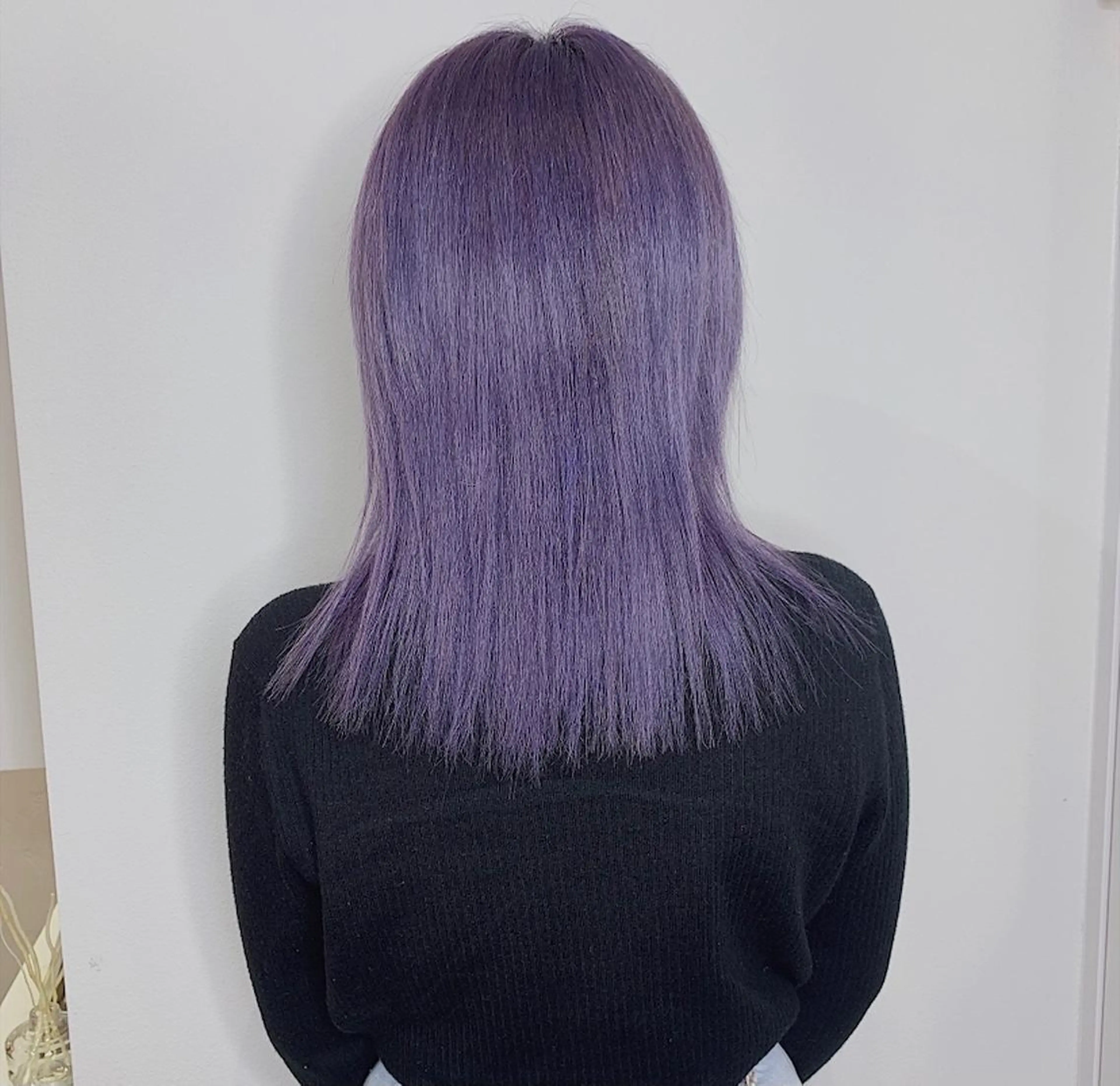 セミロング カラー ブリーチ ヘアカラー トリートメント ﾖｼﾅｶﾞﾏﾕ🦕 透明感カラーのヘアスタイル