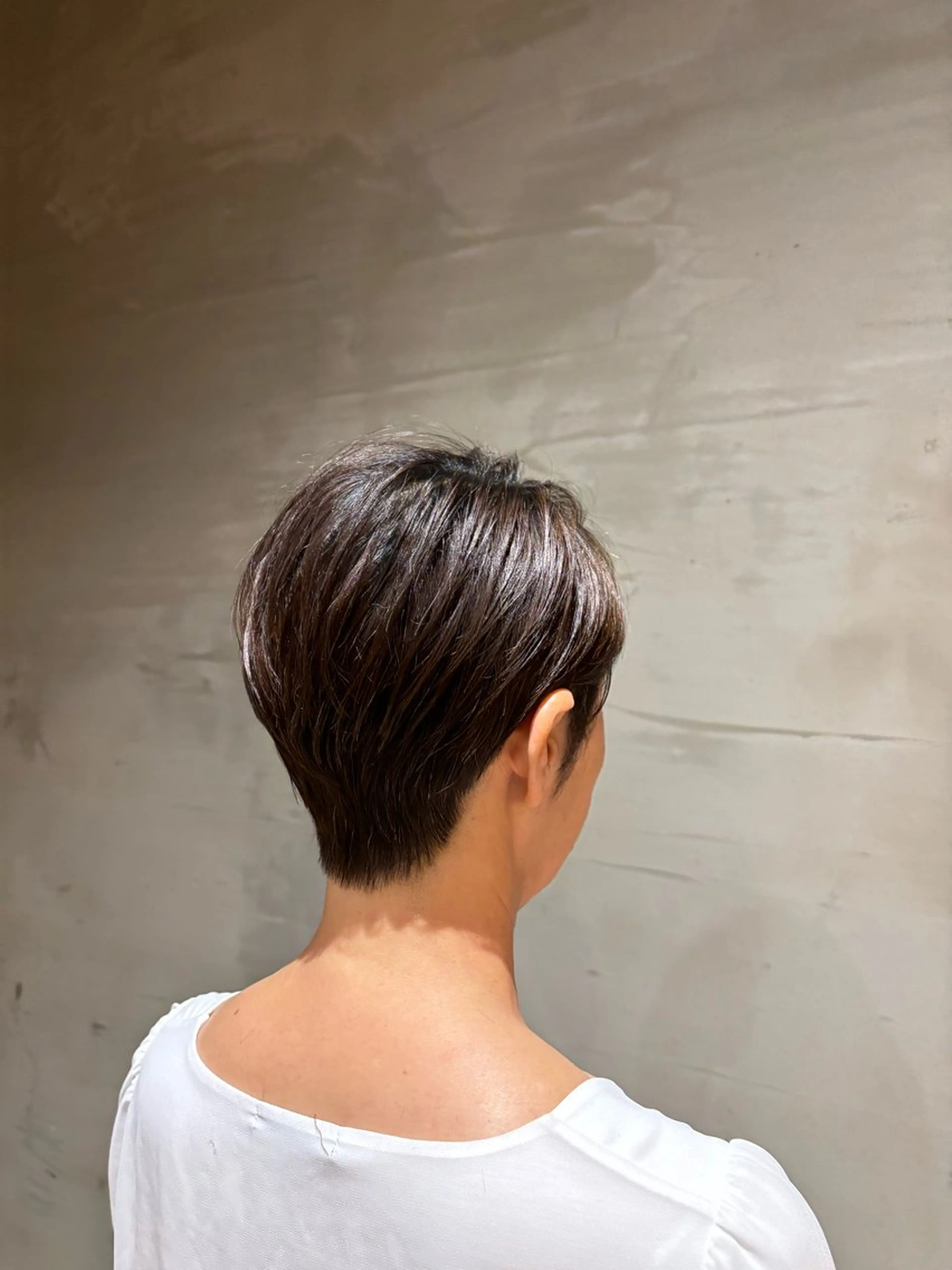 ショート ハンサムショート レイヤーカット ショートヘア atelier JD yuinaのヘアスタイル