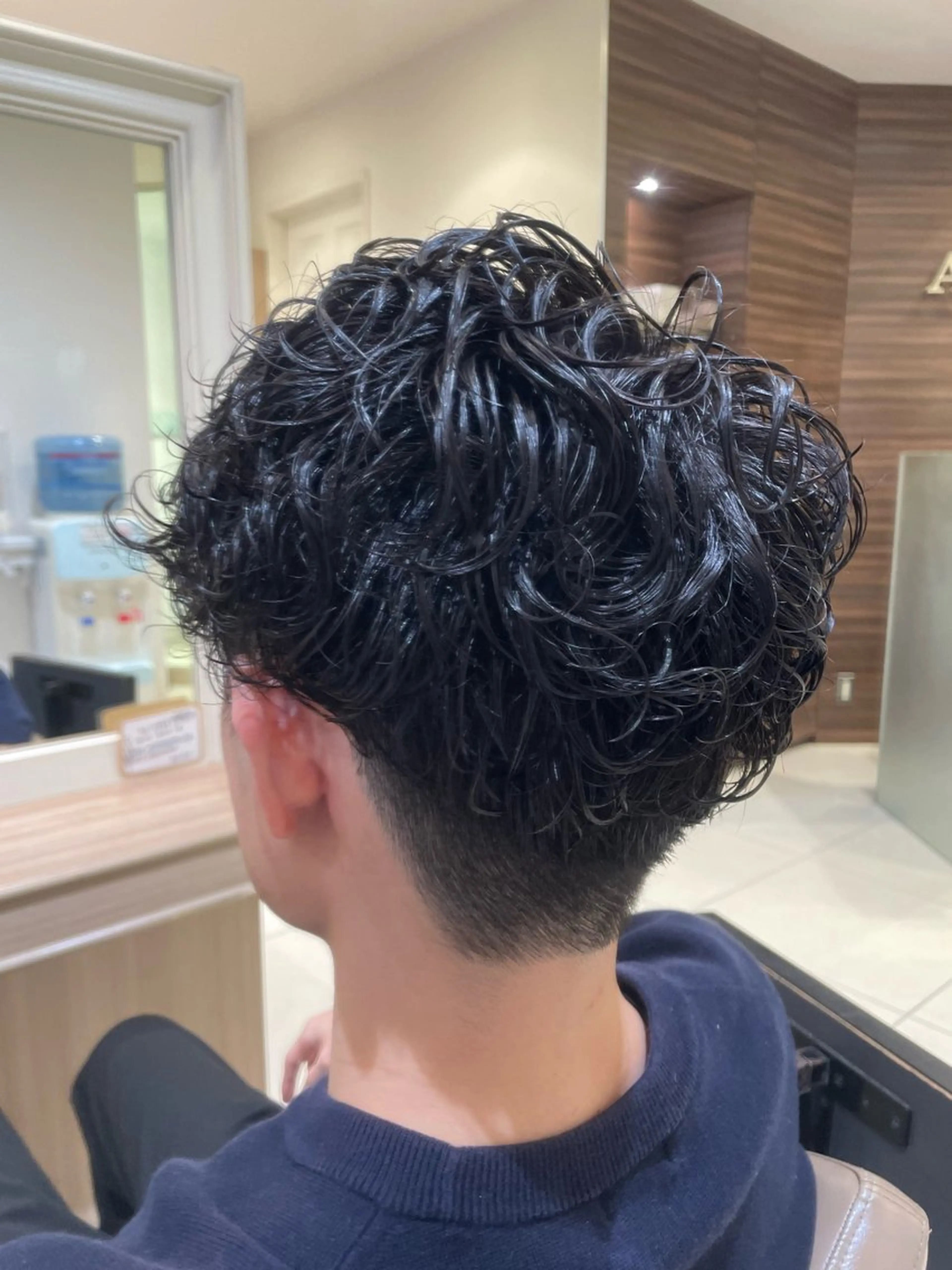 ショート パーマ メンズ カット パーマ 韓国ヘアメイク🎀/ 縮毛矯正✨山本媛香のヘアスタイル