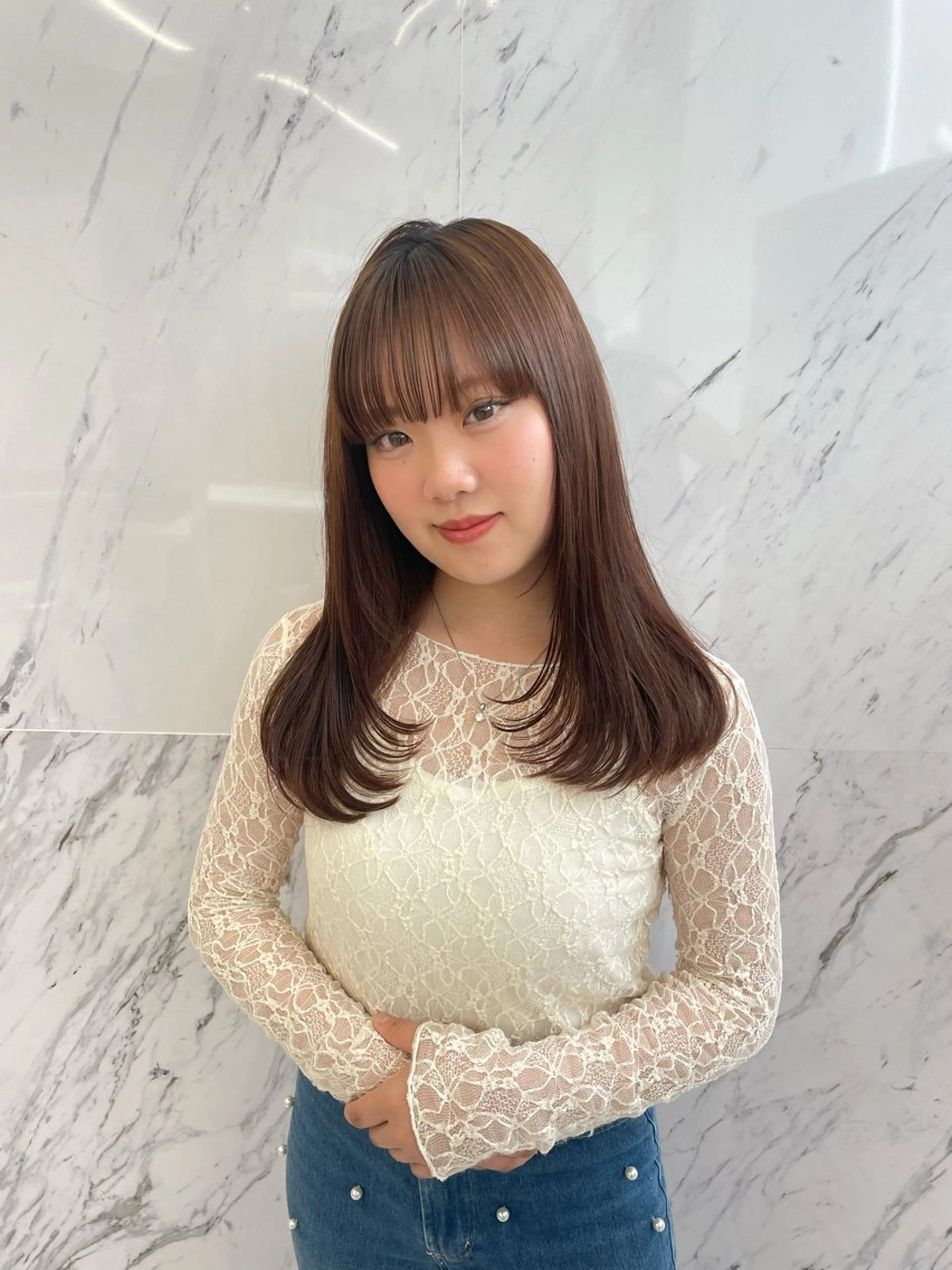【今っぽヘア🍒】 巻きやすいレイヤーカット＋スタイリング付き🎀🌟の写真