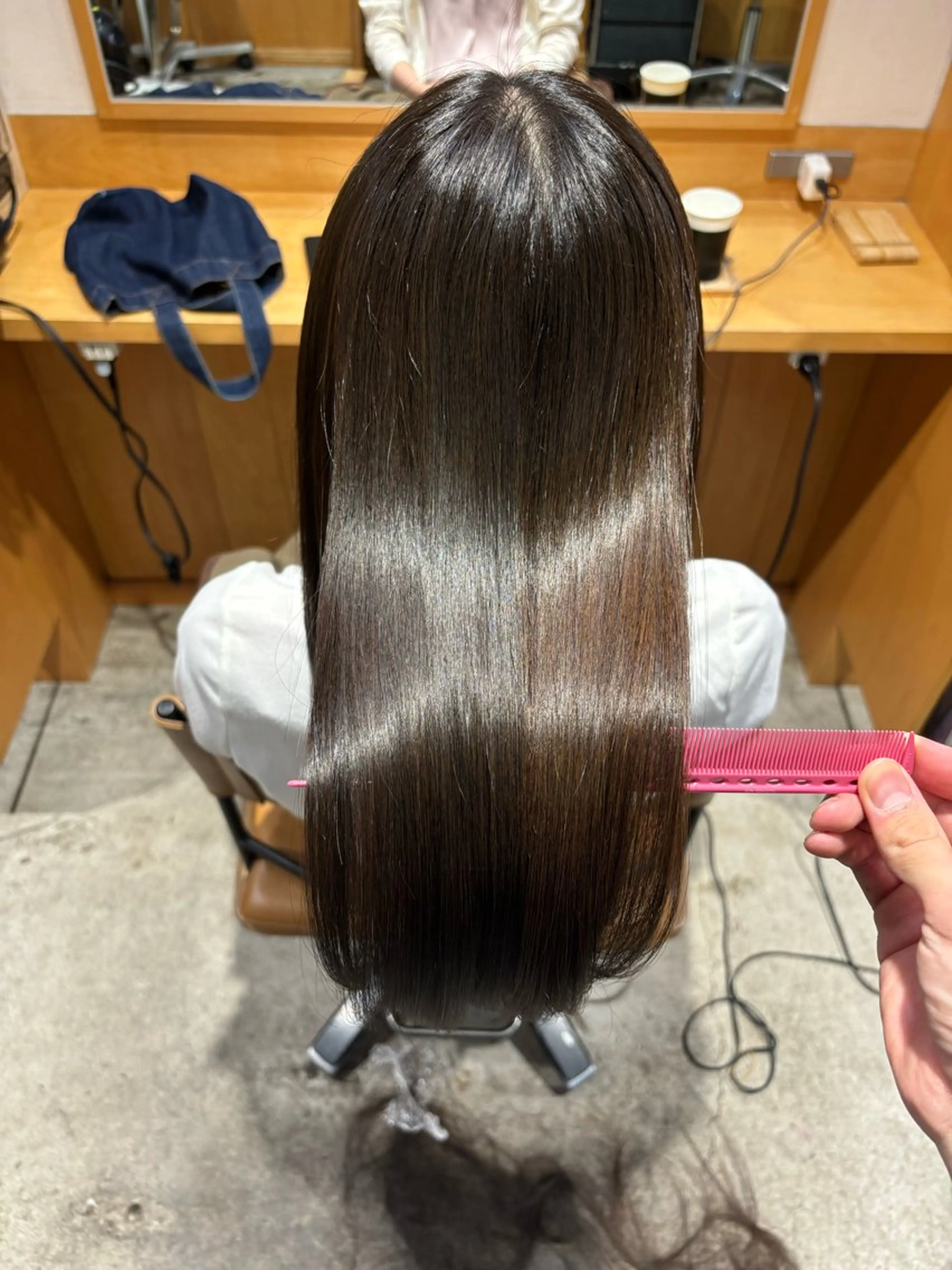 ロング カット ヘアカラー トリートメント [Amphi Tokyo]宮原のヘアスタイル
