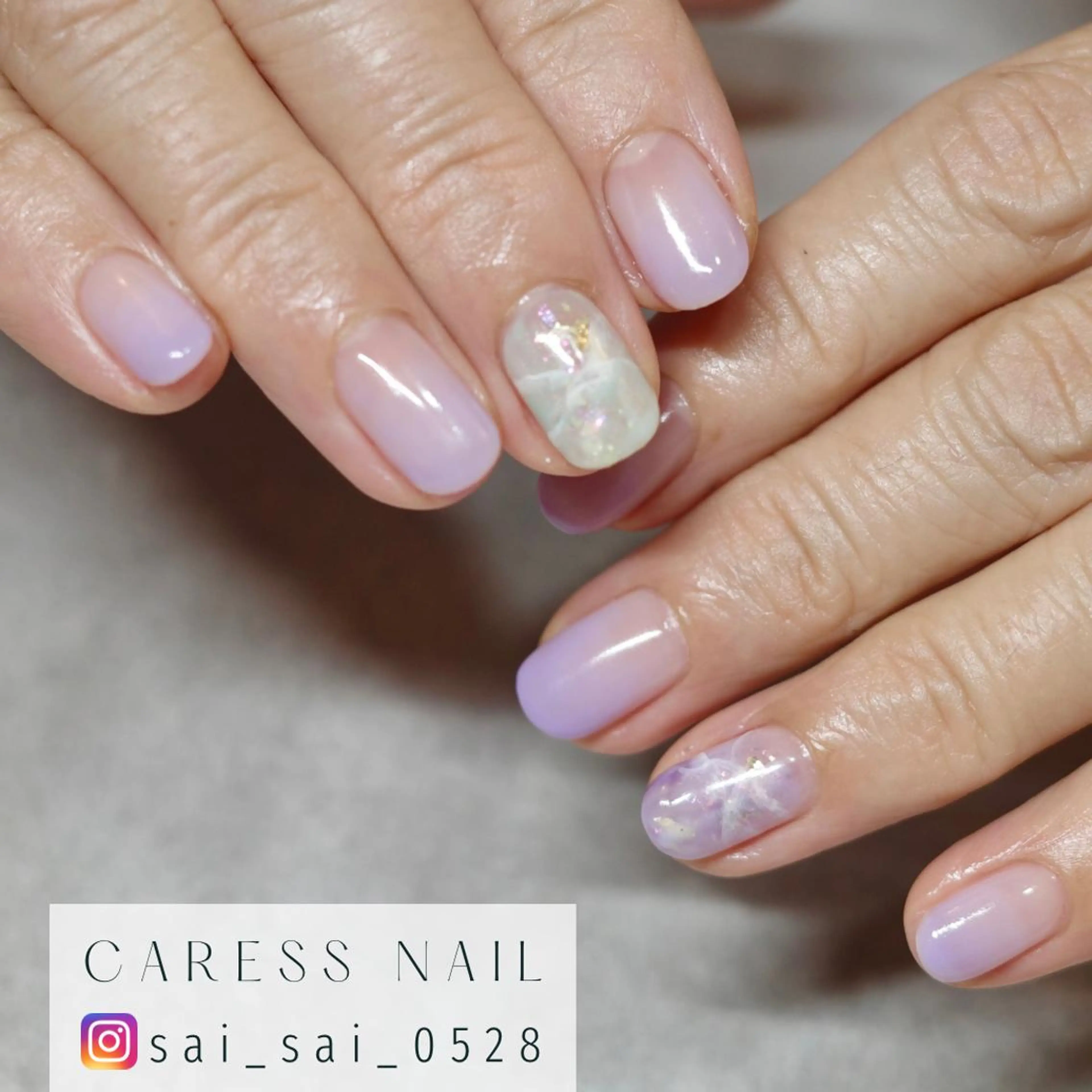 ネイル caress nail カレスネイル 代々木上原所属・カレスネイル さいのネイルデザイン