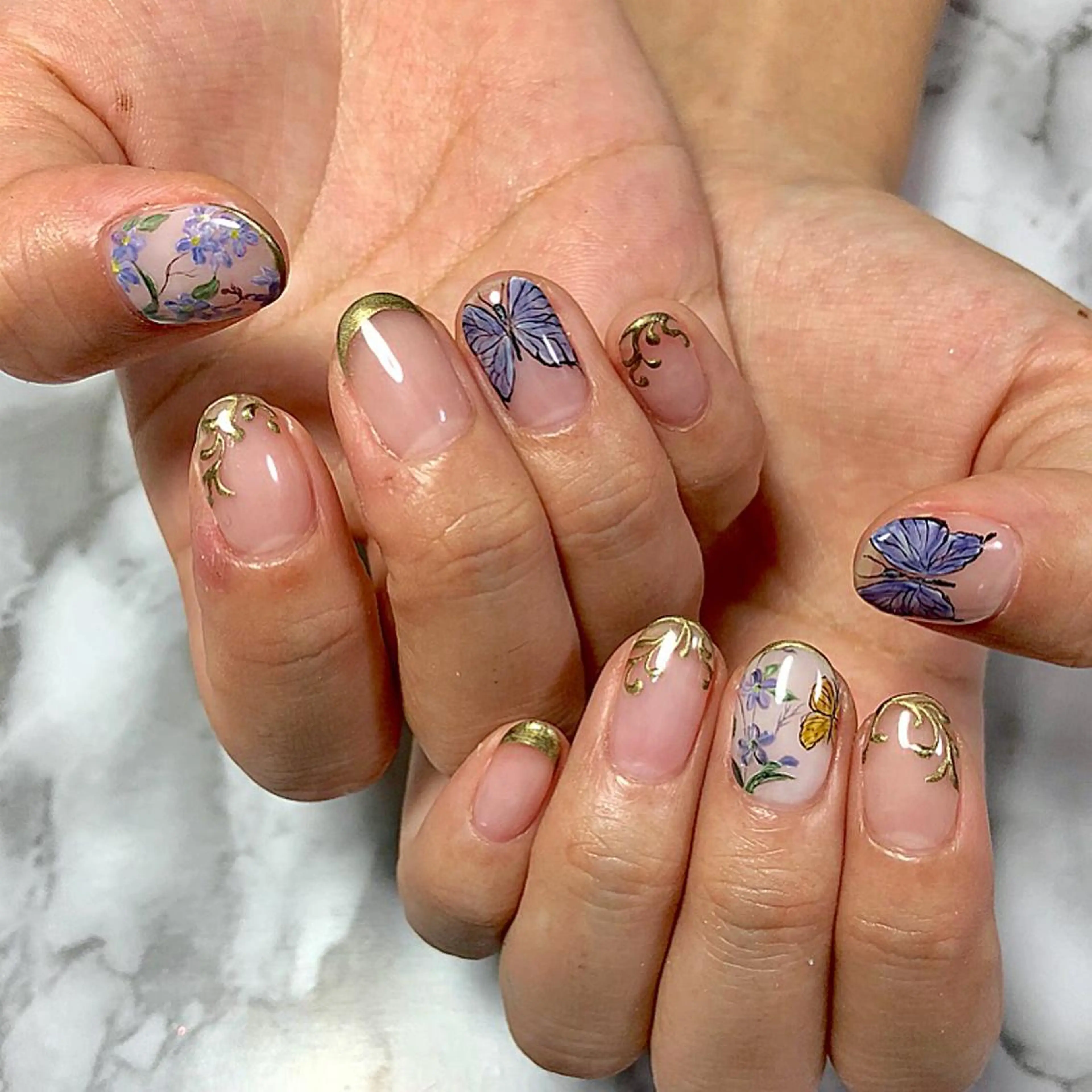 ネイル Twinkling( private salon)所属・伊藤 京香のネイルデザイン