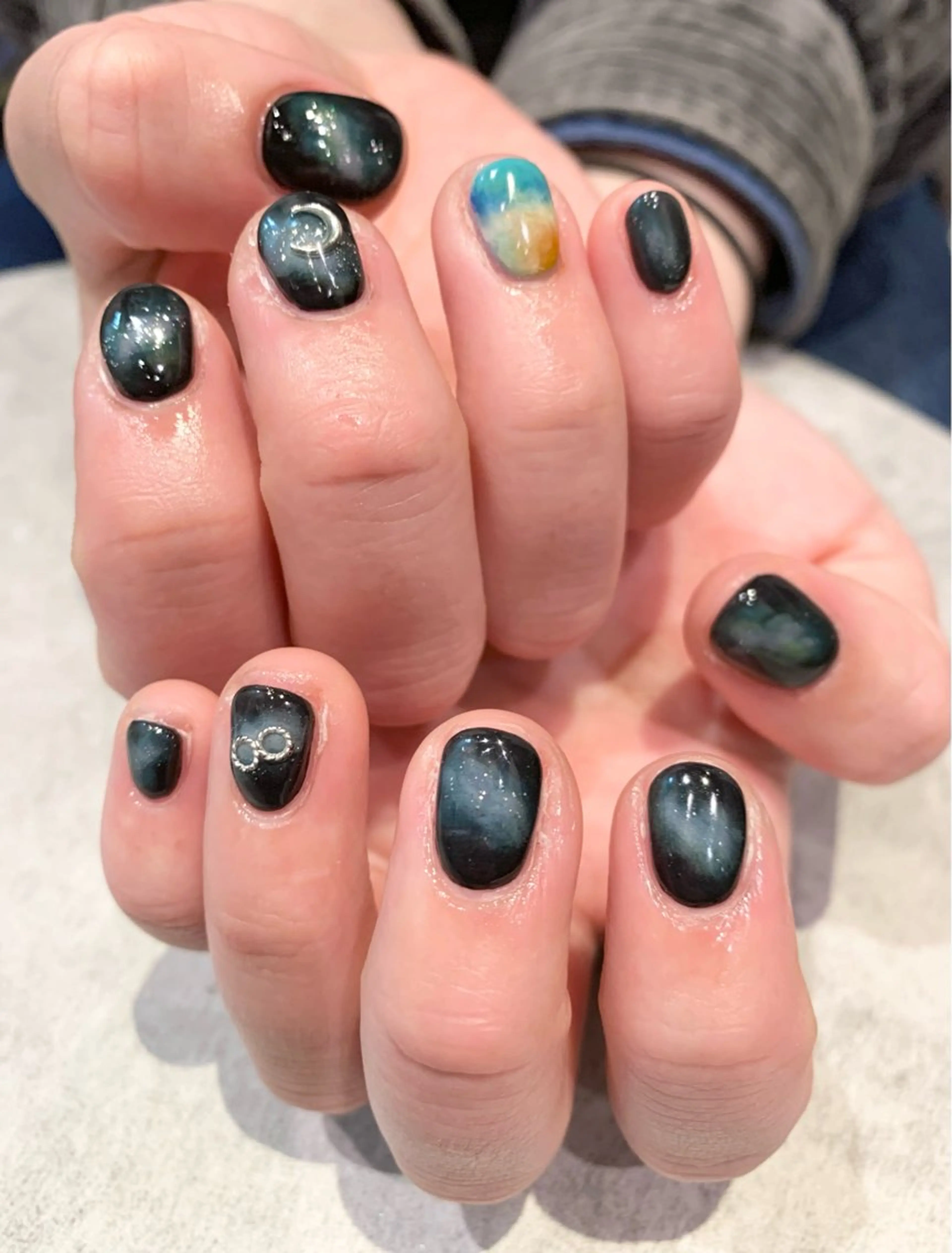 ネイル ハンドネイル ecrin 💎 mayuのネイルデザイン