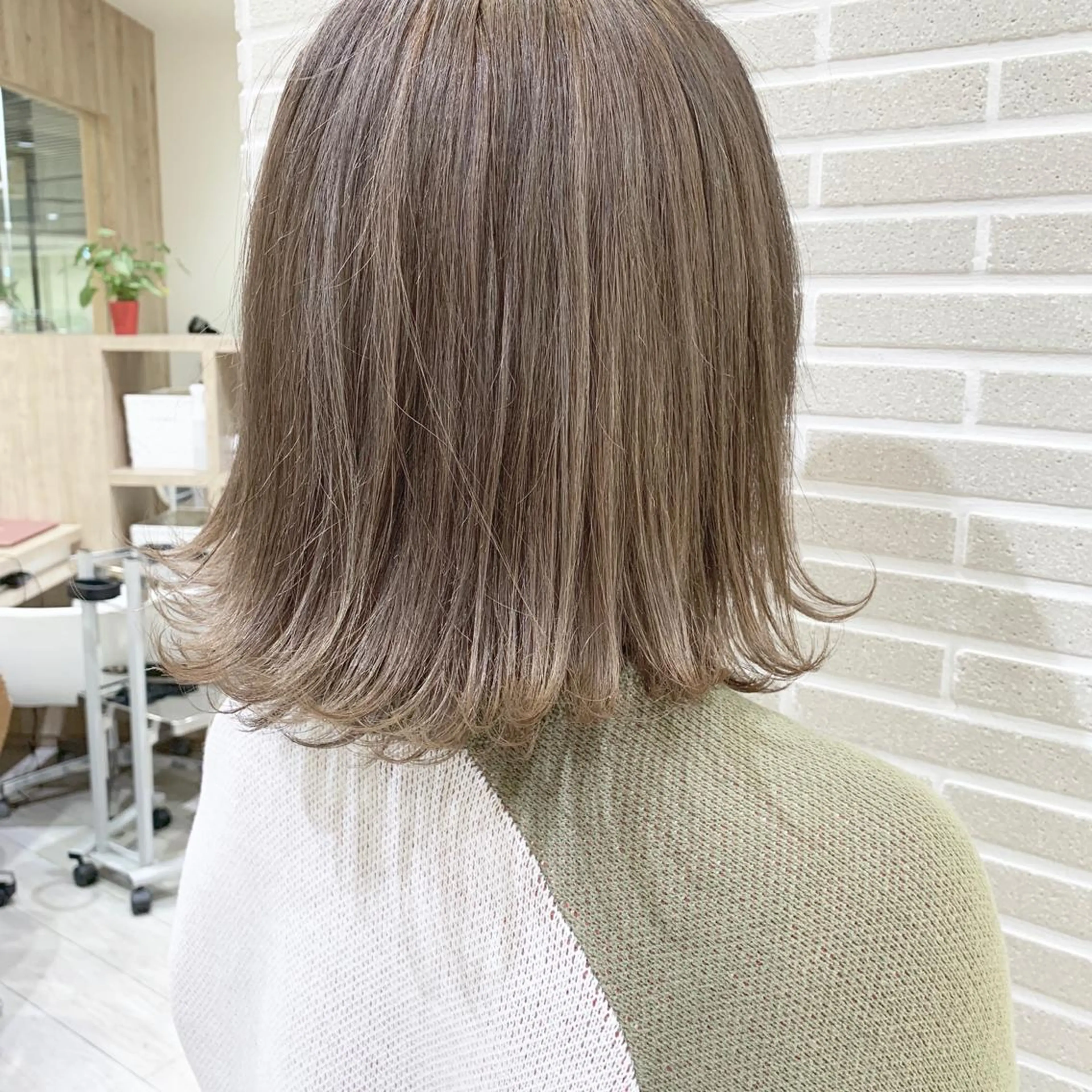 カット🙆‍♂️🌈➕カラー➕髪質改善トリートメントの写真