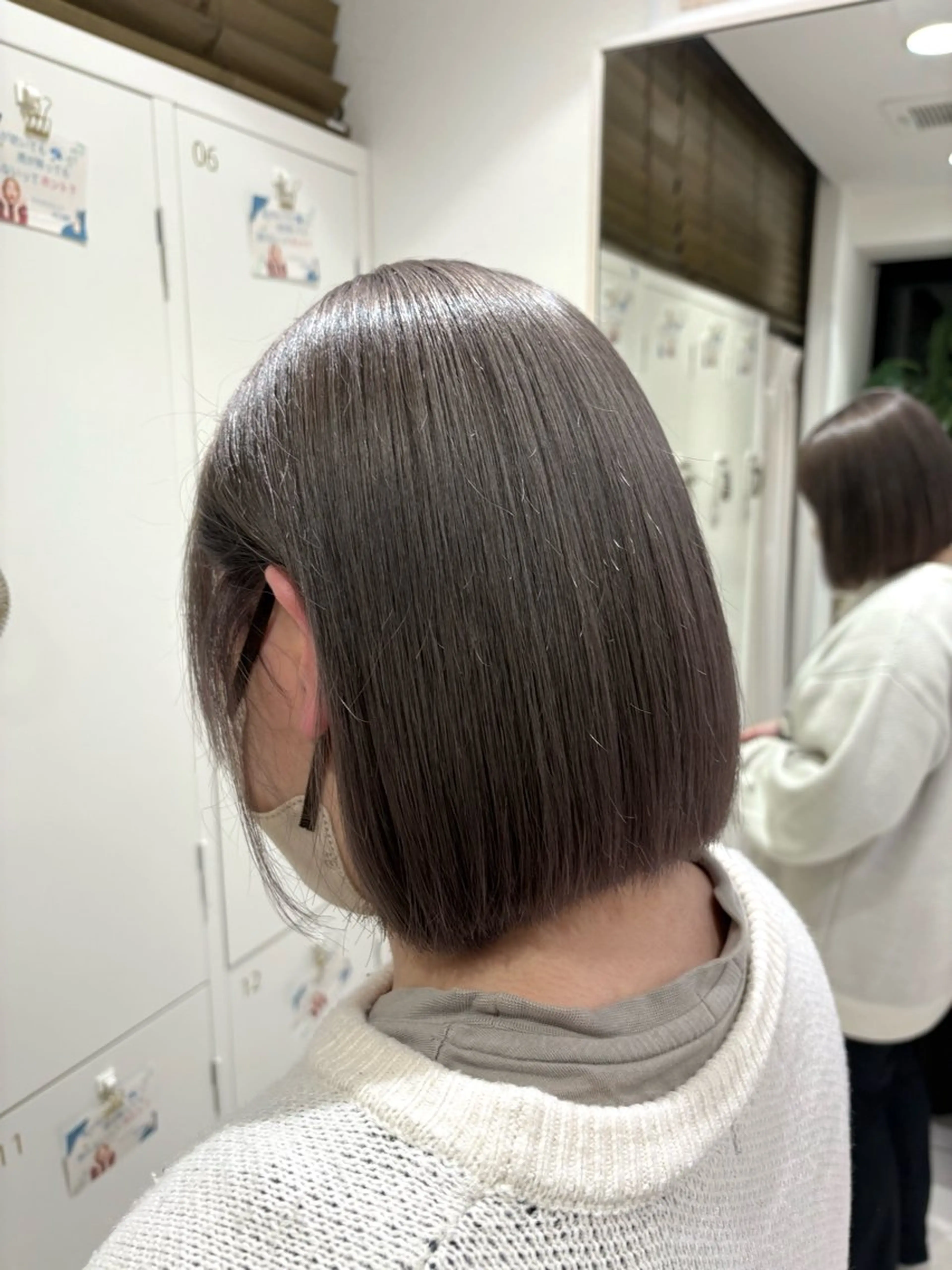カラー 透明感カラー ヘアカラー 加藤 芽実のヘアスタイル