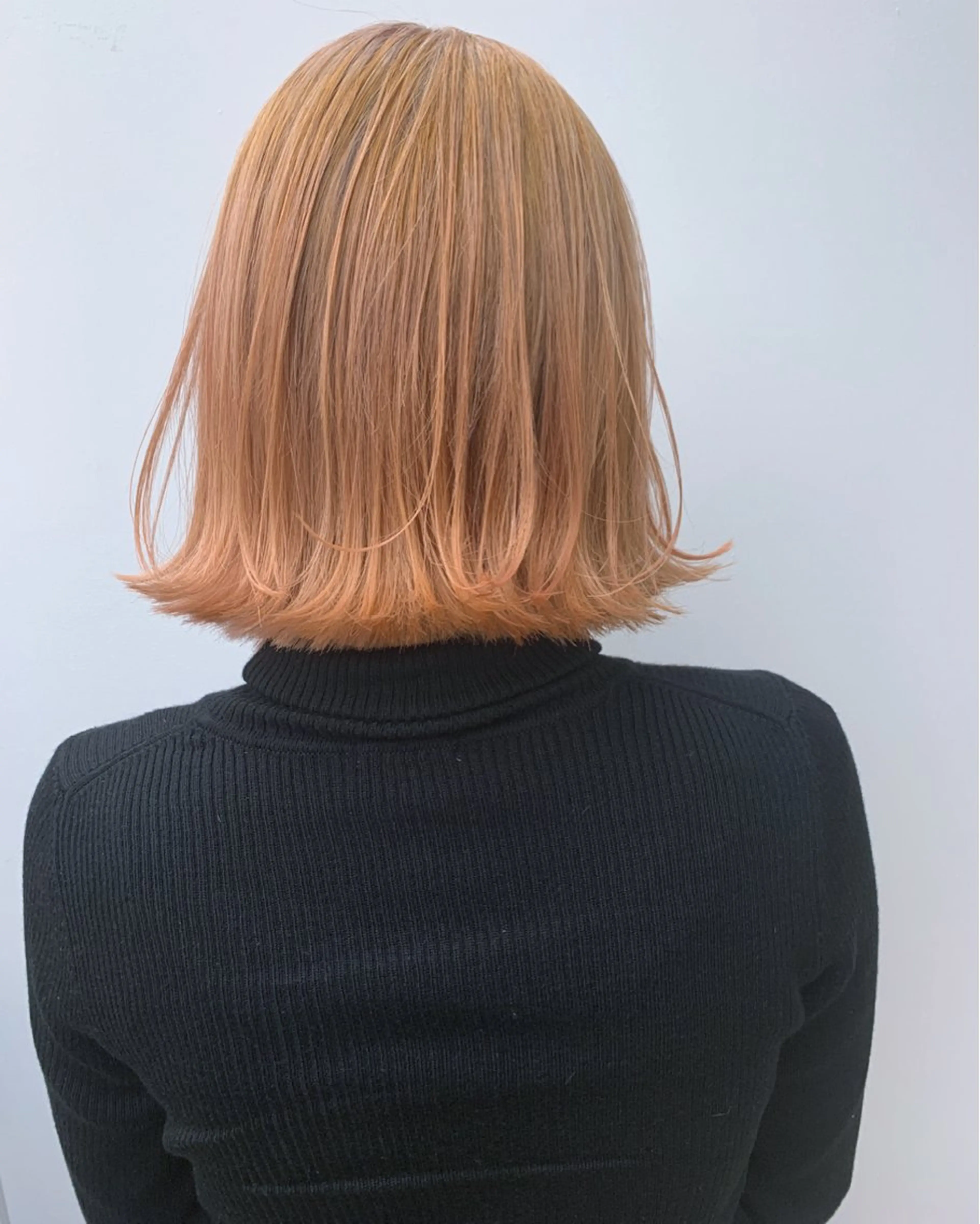 ショート カラー ベージュカラー オレンジ オレンジベージュ ボブ 外ハネヘア カット ヘアカラー トリートメント 髪質改善×大人可愛い 艶髪🫧ダイトのヘアスタイル