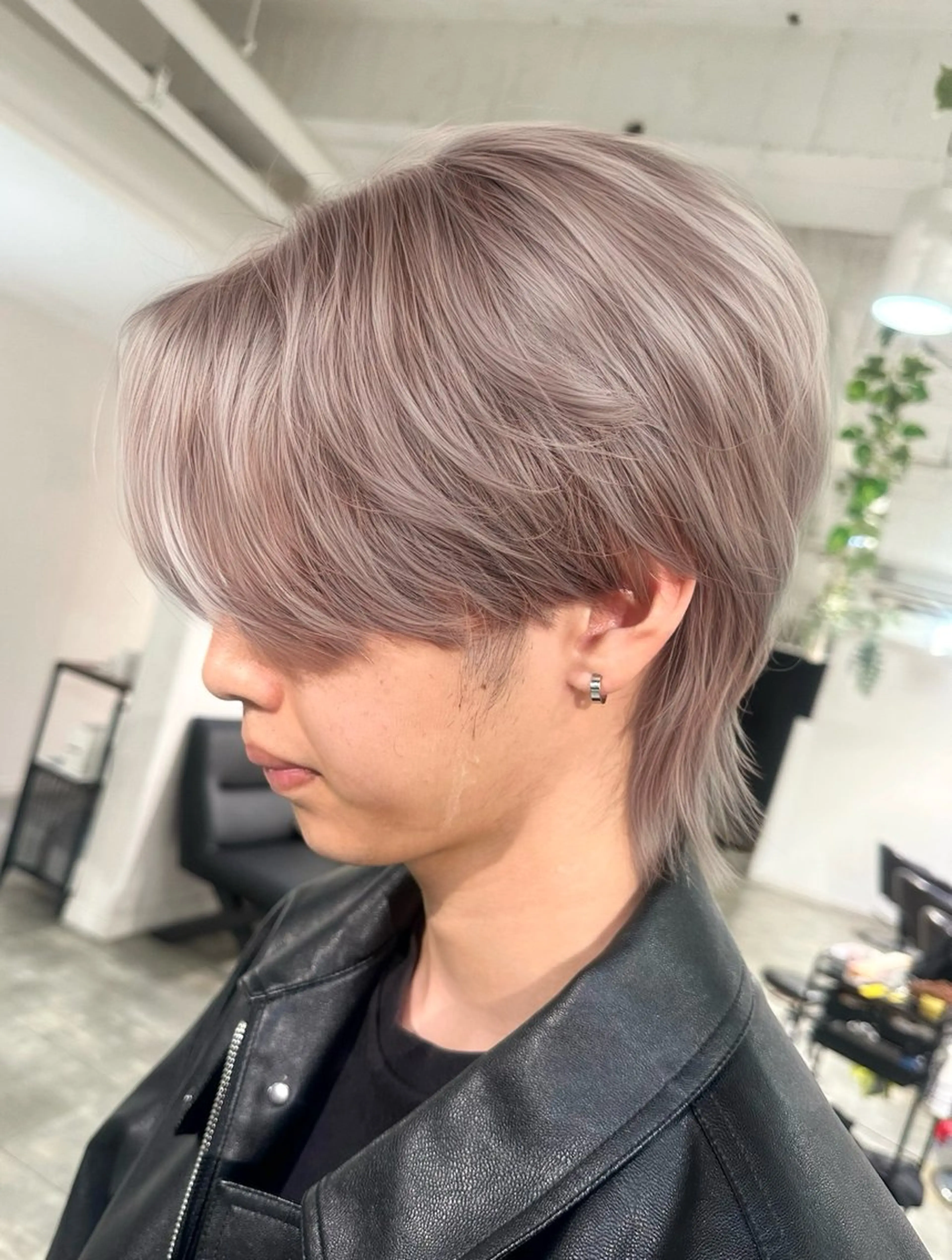 ショート カラー メンズ 【バレイヤージュ】 kentoのヘアスタイル