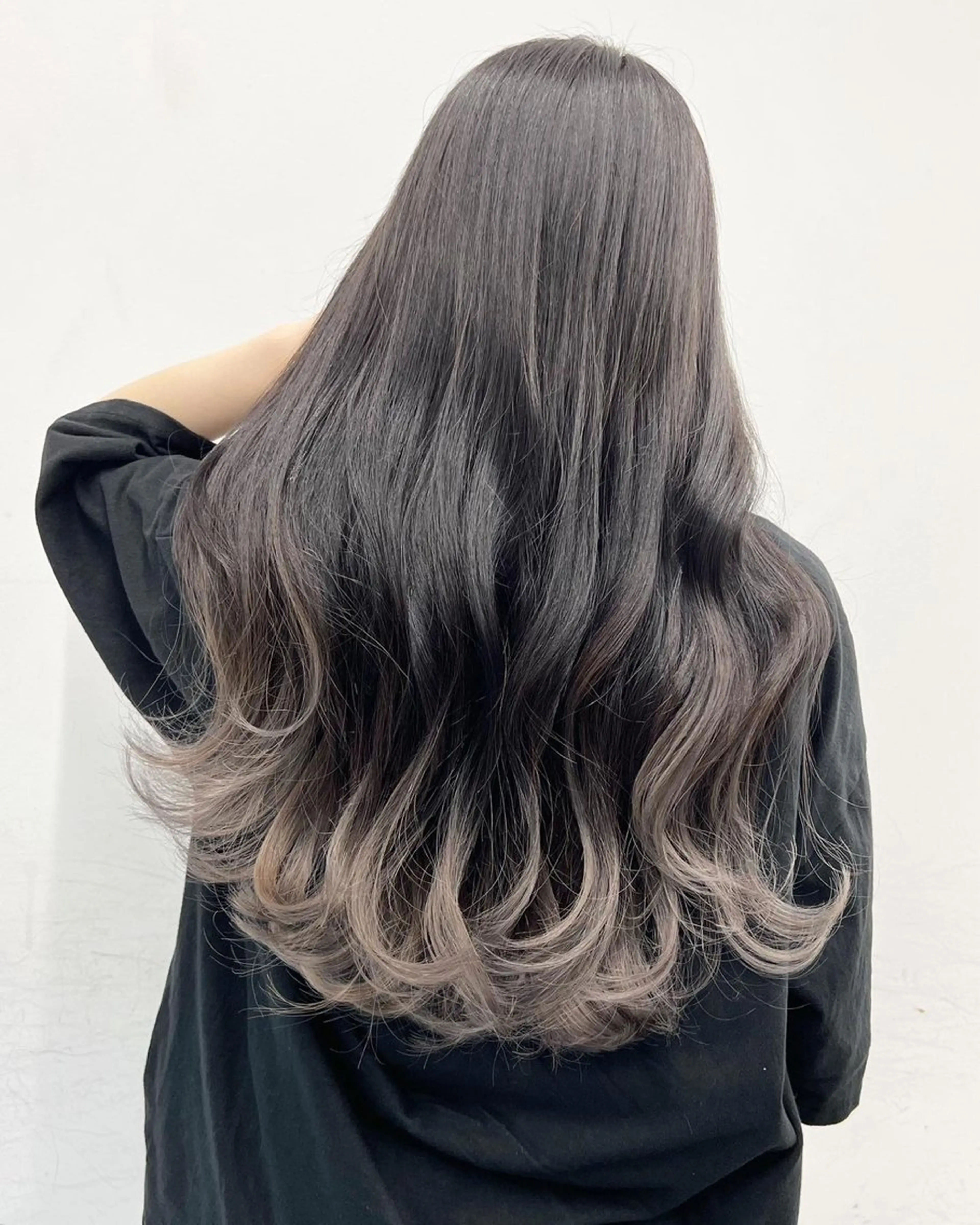 ロング カラー パーマ ロング amble luxe 髪質改善 💕のヘアスタイル