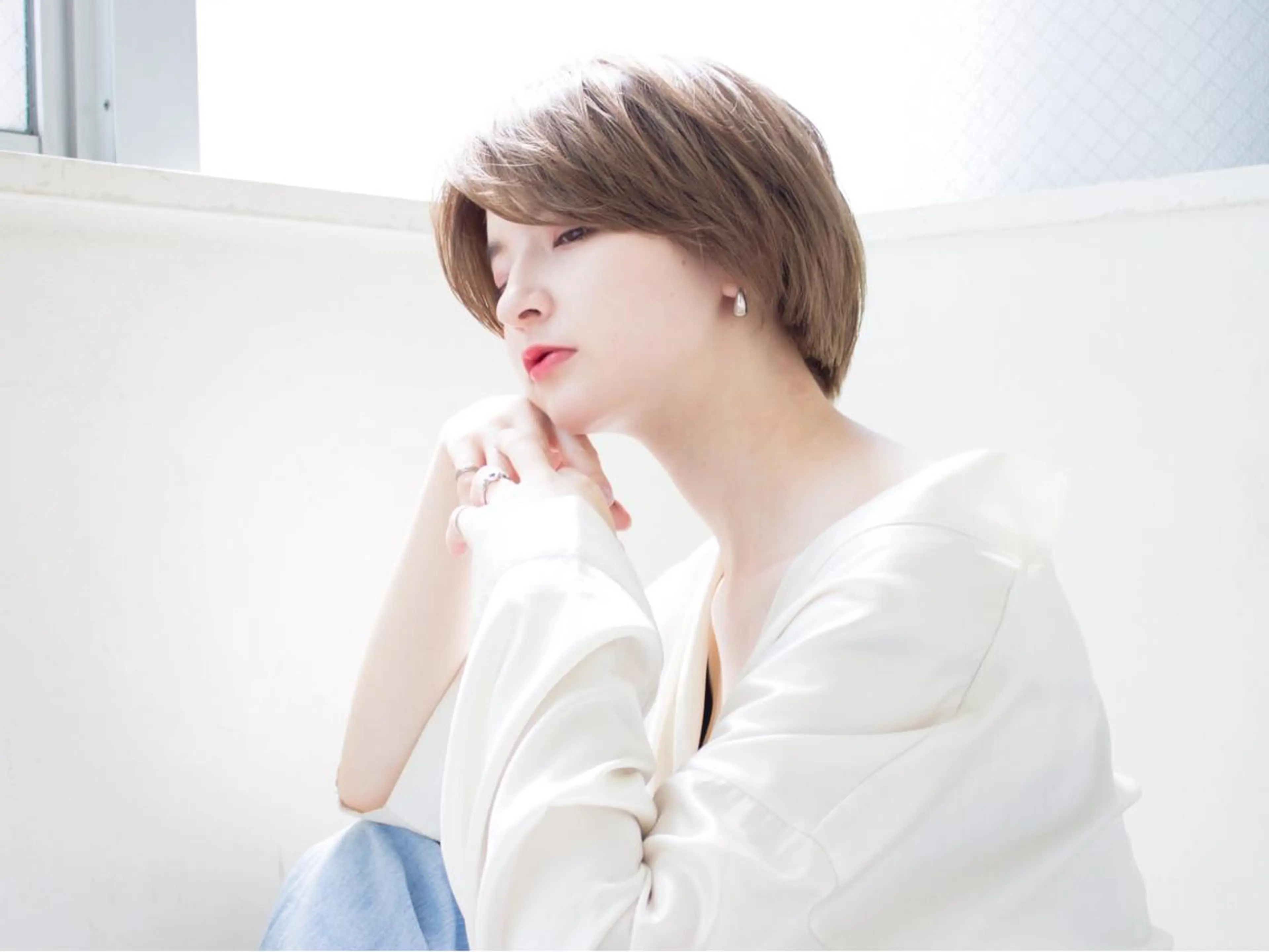 ショート カラー ACRO梅田【アクロ】所属・縮毛矯正とカラーの人 倉友哉のヘアスタイル