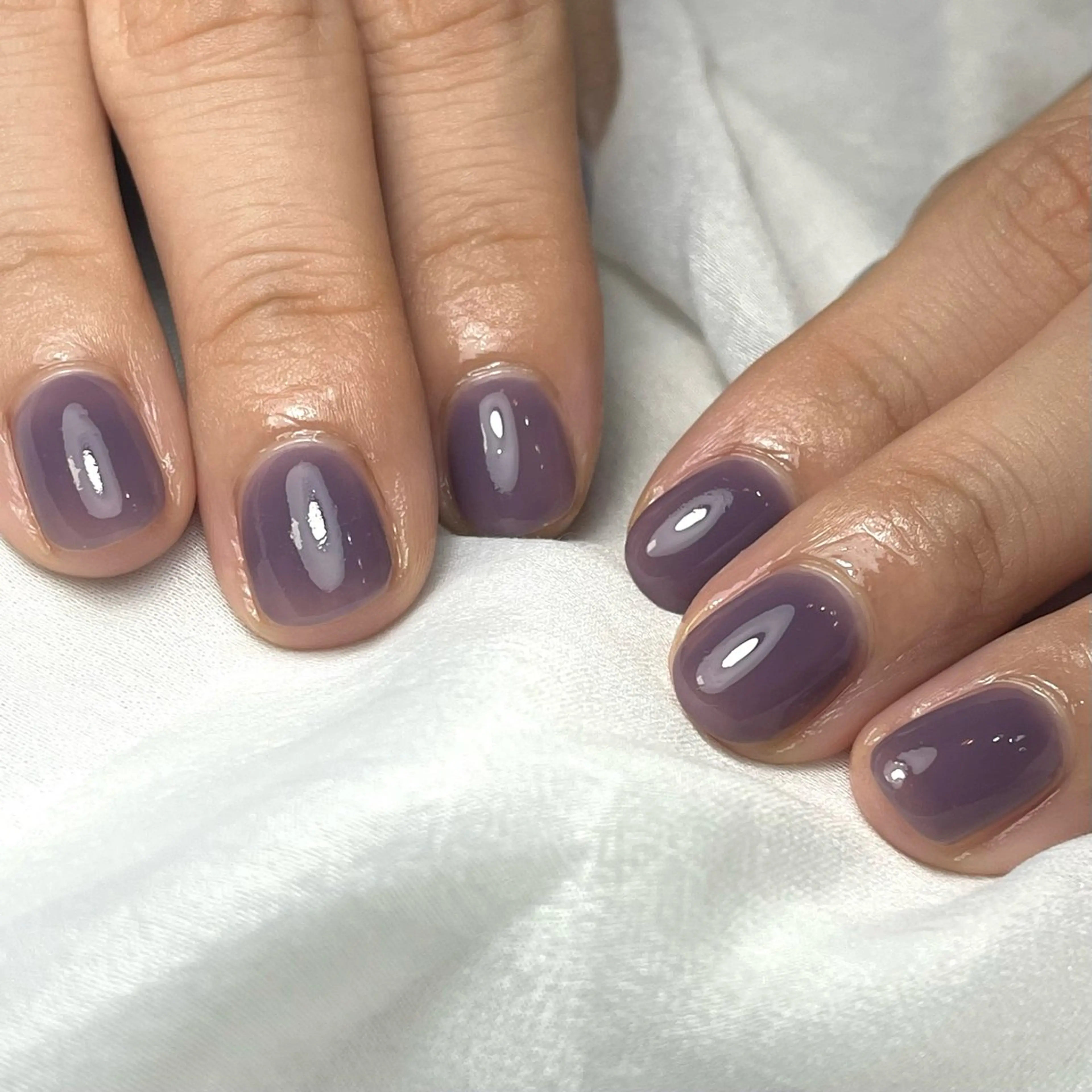 ネイル パープル Lavender Beauty所属・Lavender Beauty あやののネイルデザイン