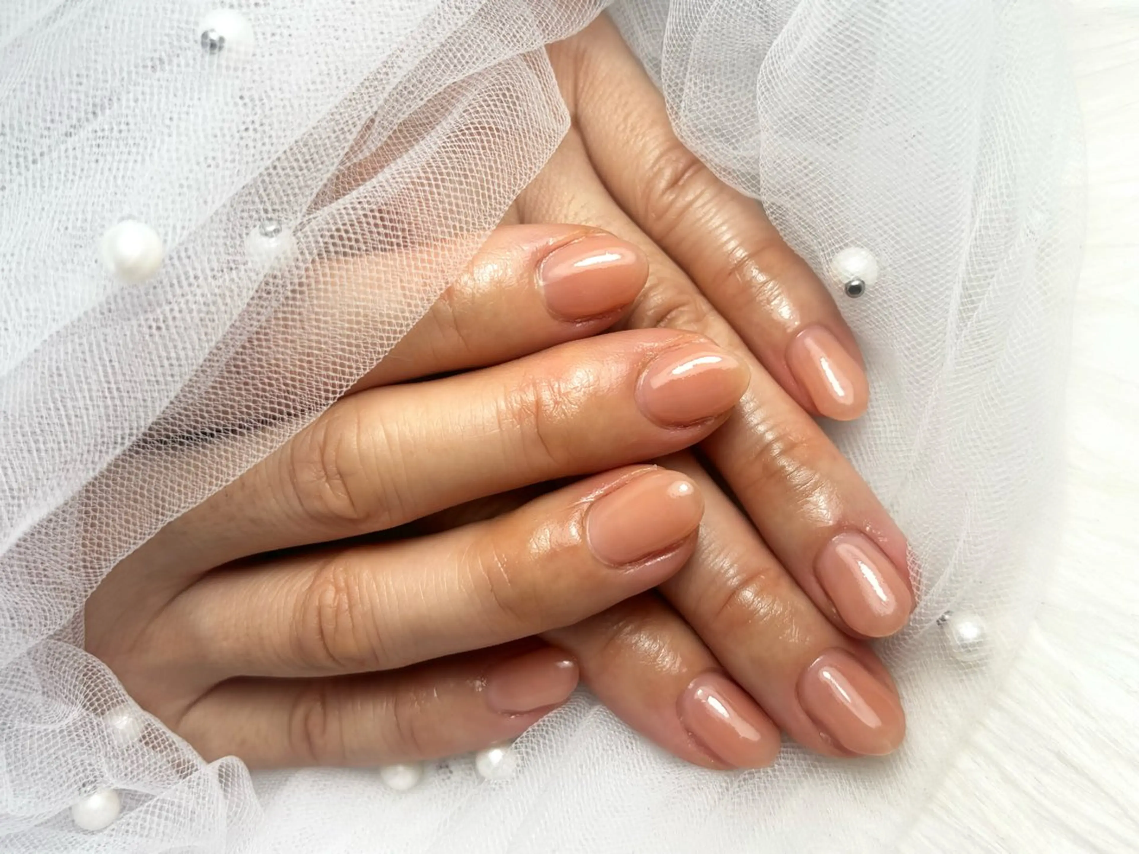 ネイル オレンジ ハンドネイル MIKA ♡のネイルデザイン