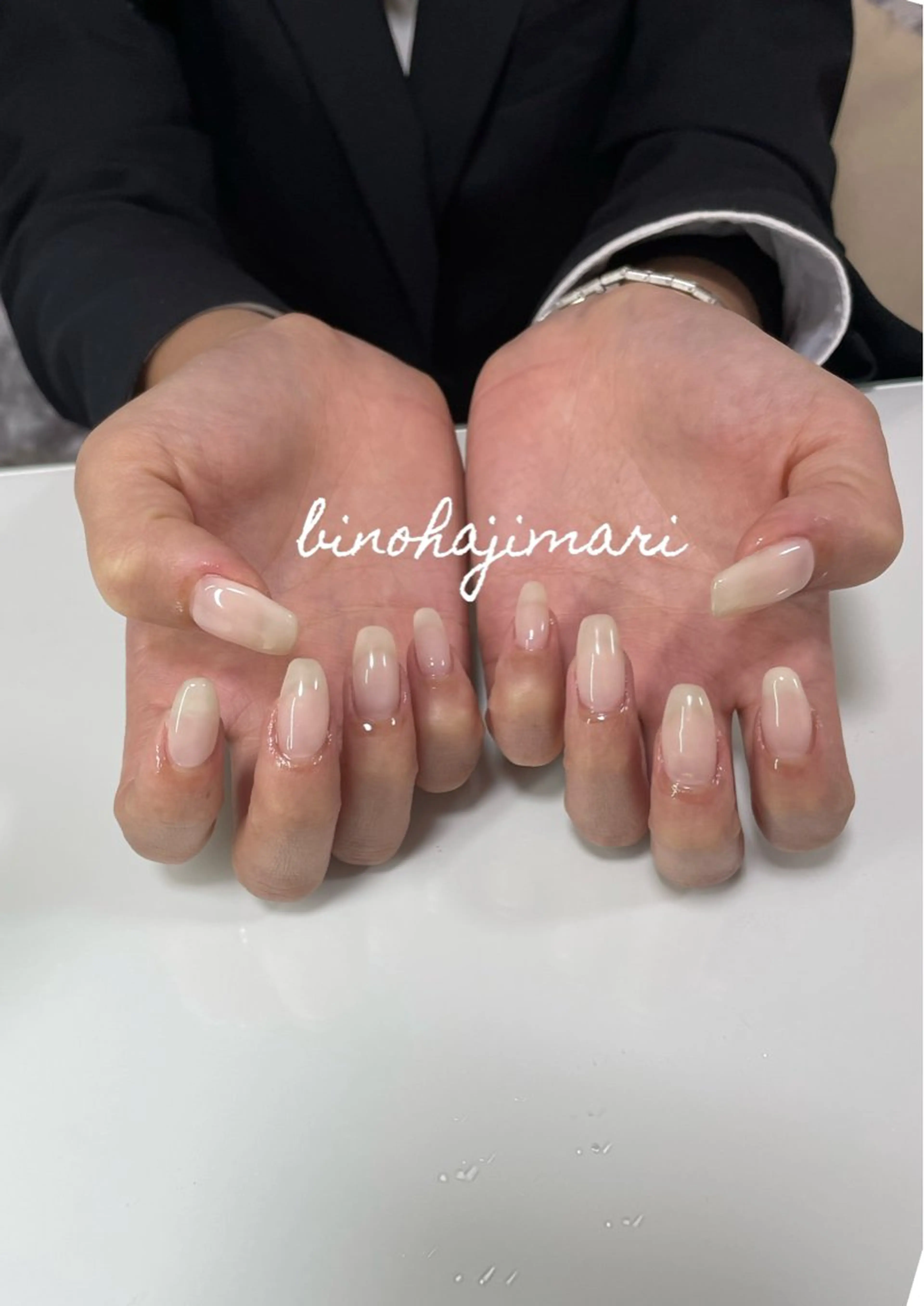 ネイル アートネイル フラッシュネイル ラメ(グリッター) ワンカラーネイル シルバー ♡Bivi♡自爪に 優しいネイルサロンのネイルデザイン