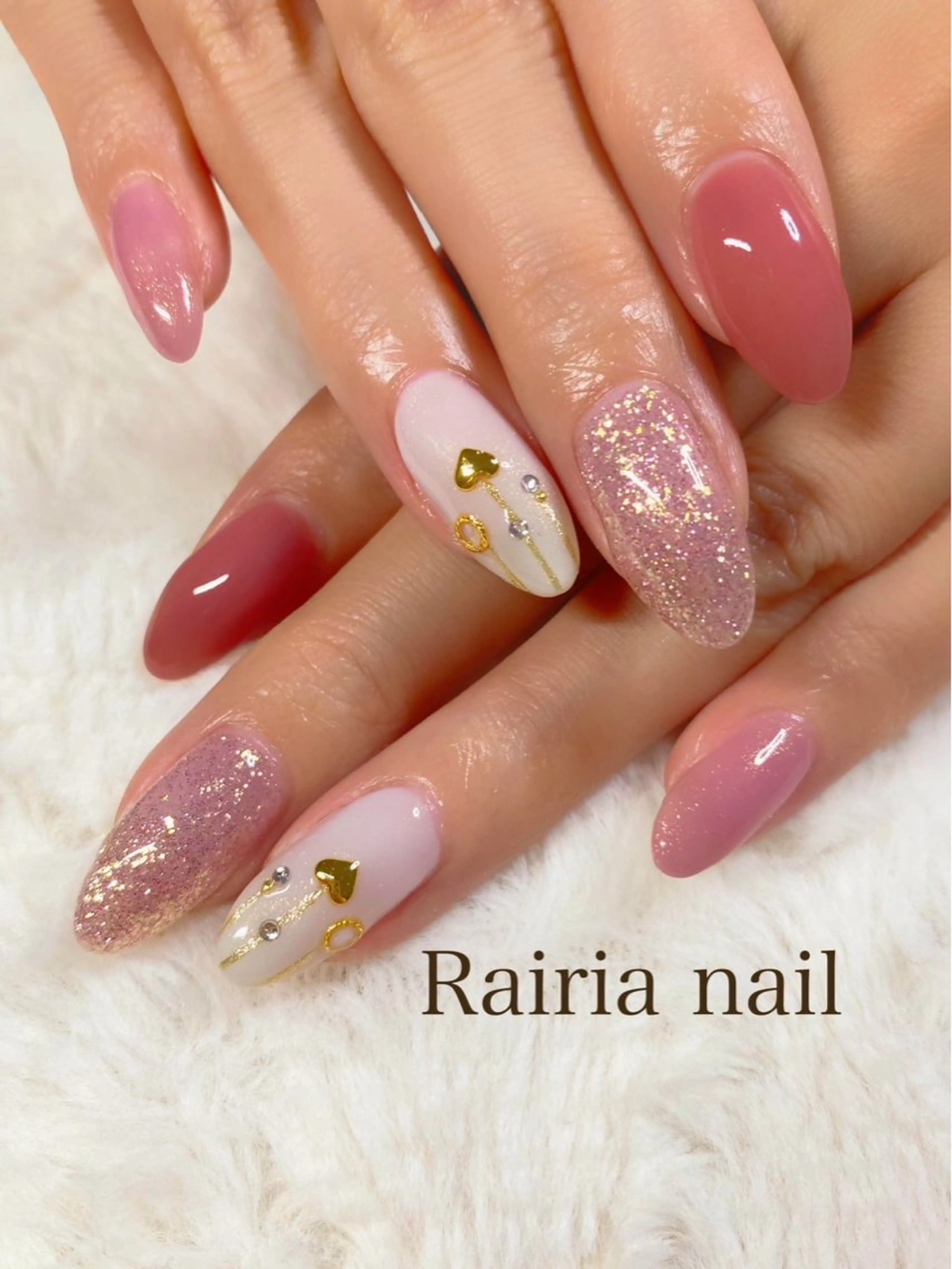 ネイル ハンドネイル Rairia nail&eyelash 小岩店所属・Rairianail MIYUのネイルデザイン