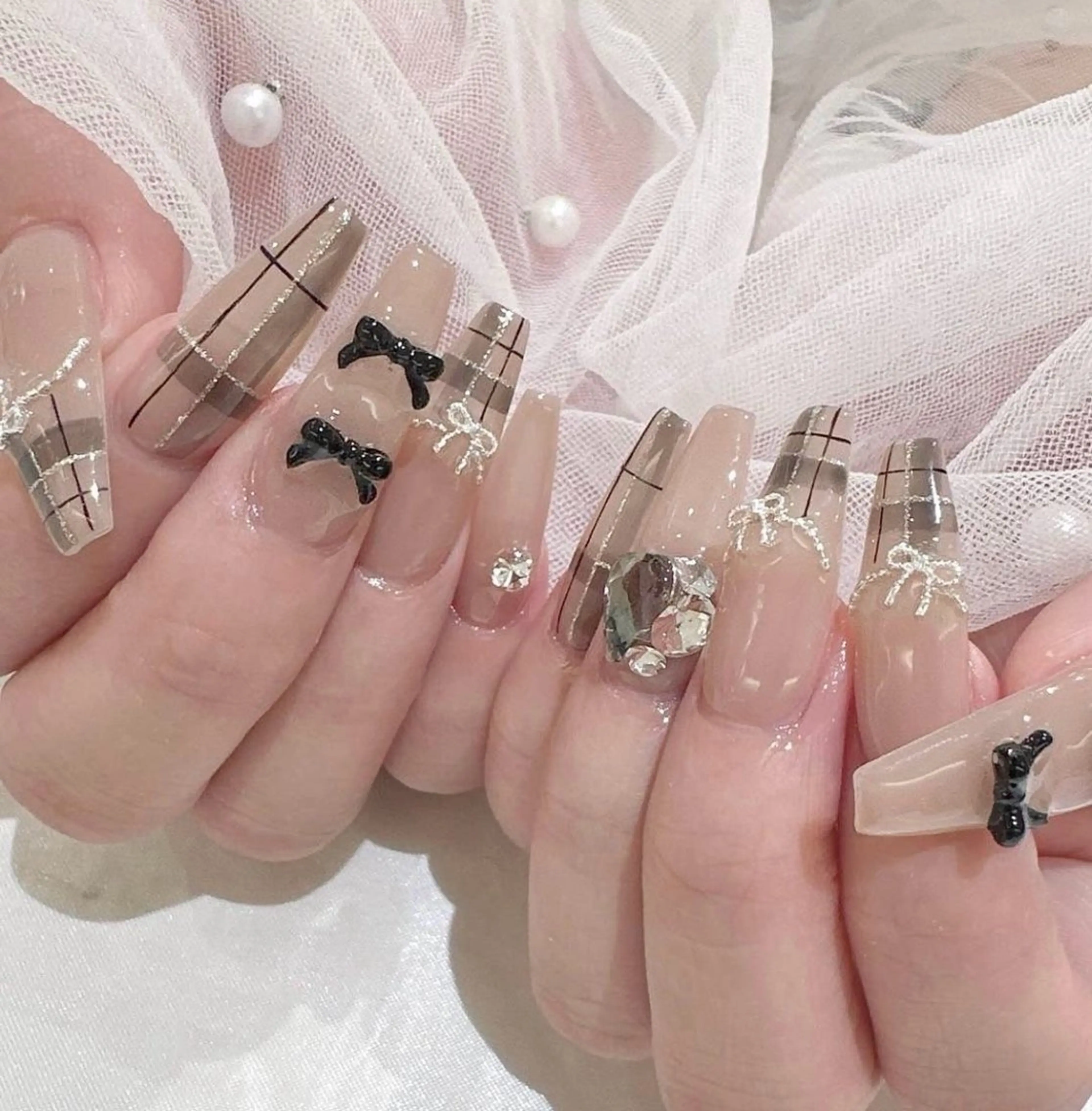 ネイル アートネイル オーロラネイル ブルー チークネイル フットネイル ハンドネイル NICY NAIL所属・NICY NAIL 池袋のネイルデザイン