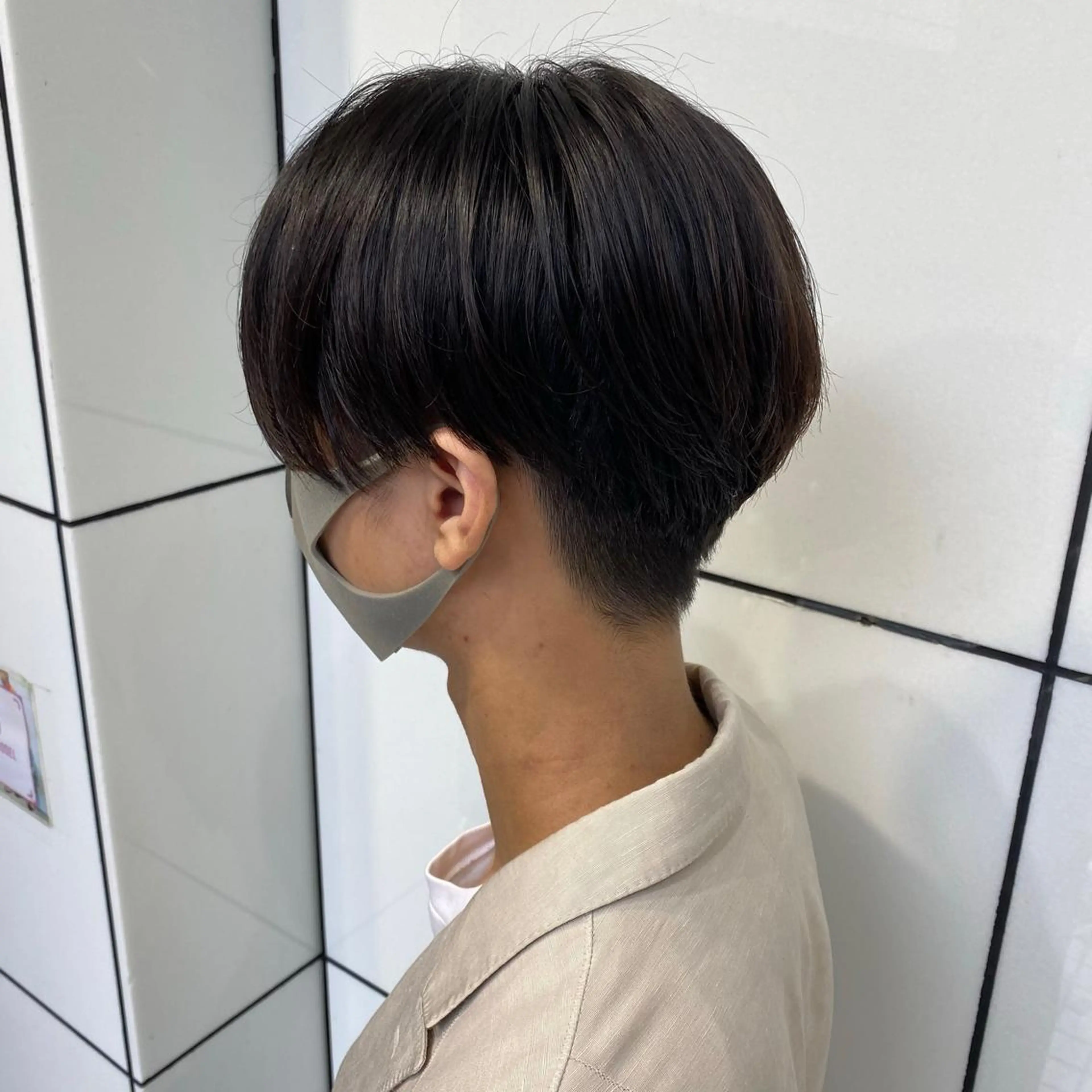 ショート カラー メンズ newi saLyu 今井海斗のヘアスタイル