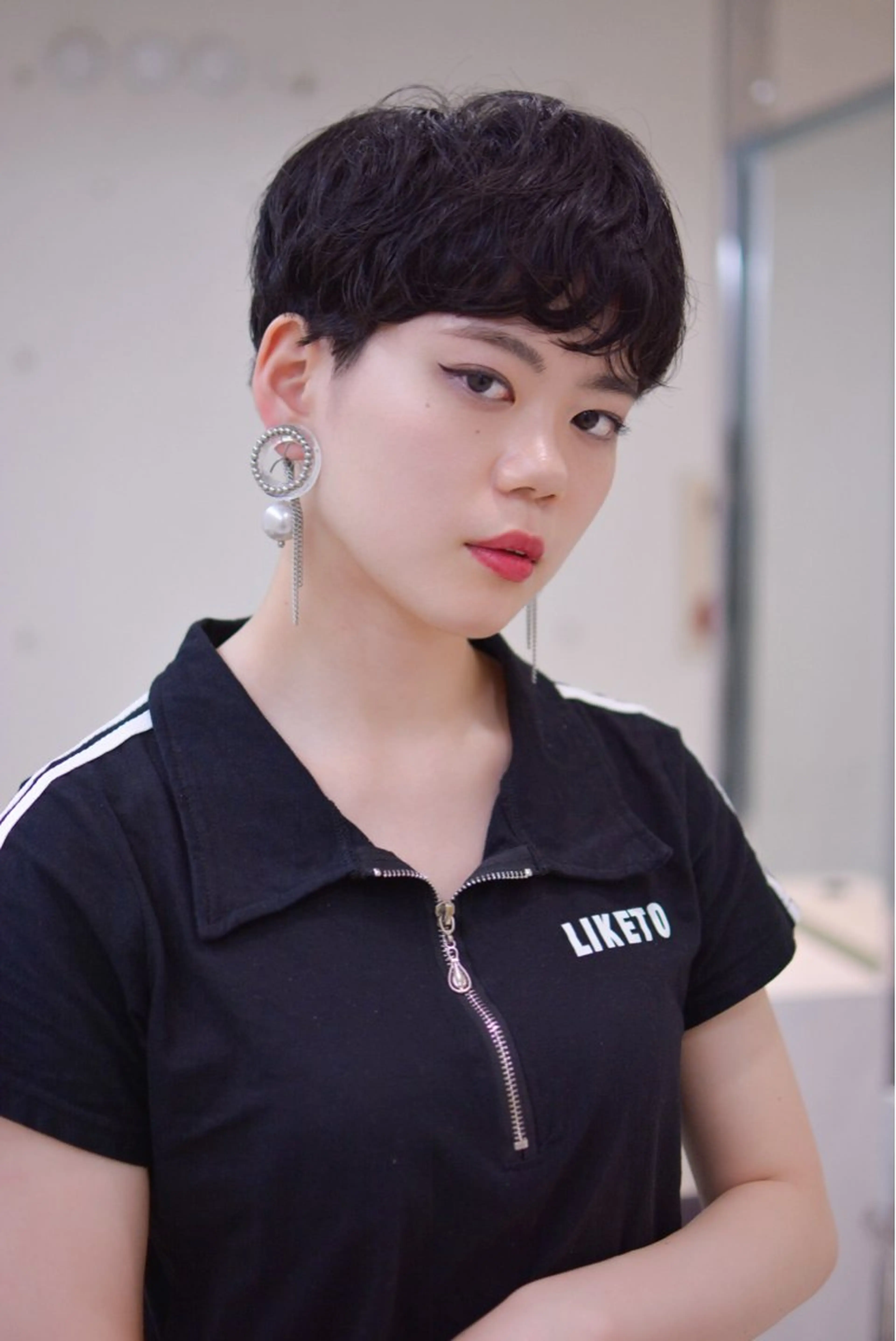 ショート パーマ ベリーショート ショートヘア ニュアンスパーマ カット パーマ 原宿パーマ kazuのヘアスタイル