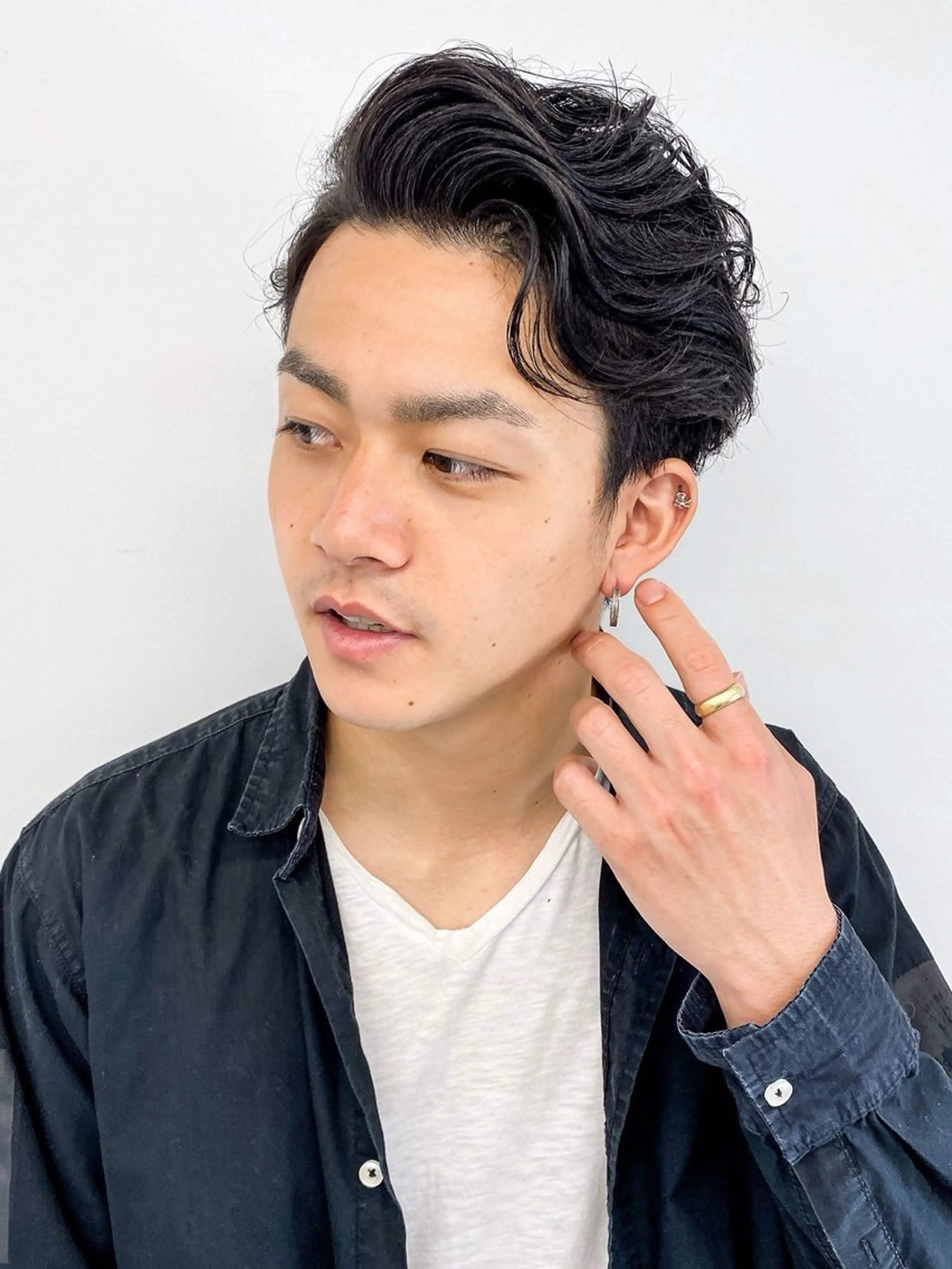 ⭐️ミニモ限定価格⭐️トレンドカット＋サーフカール＋1stepトリートメントの写真