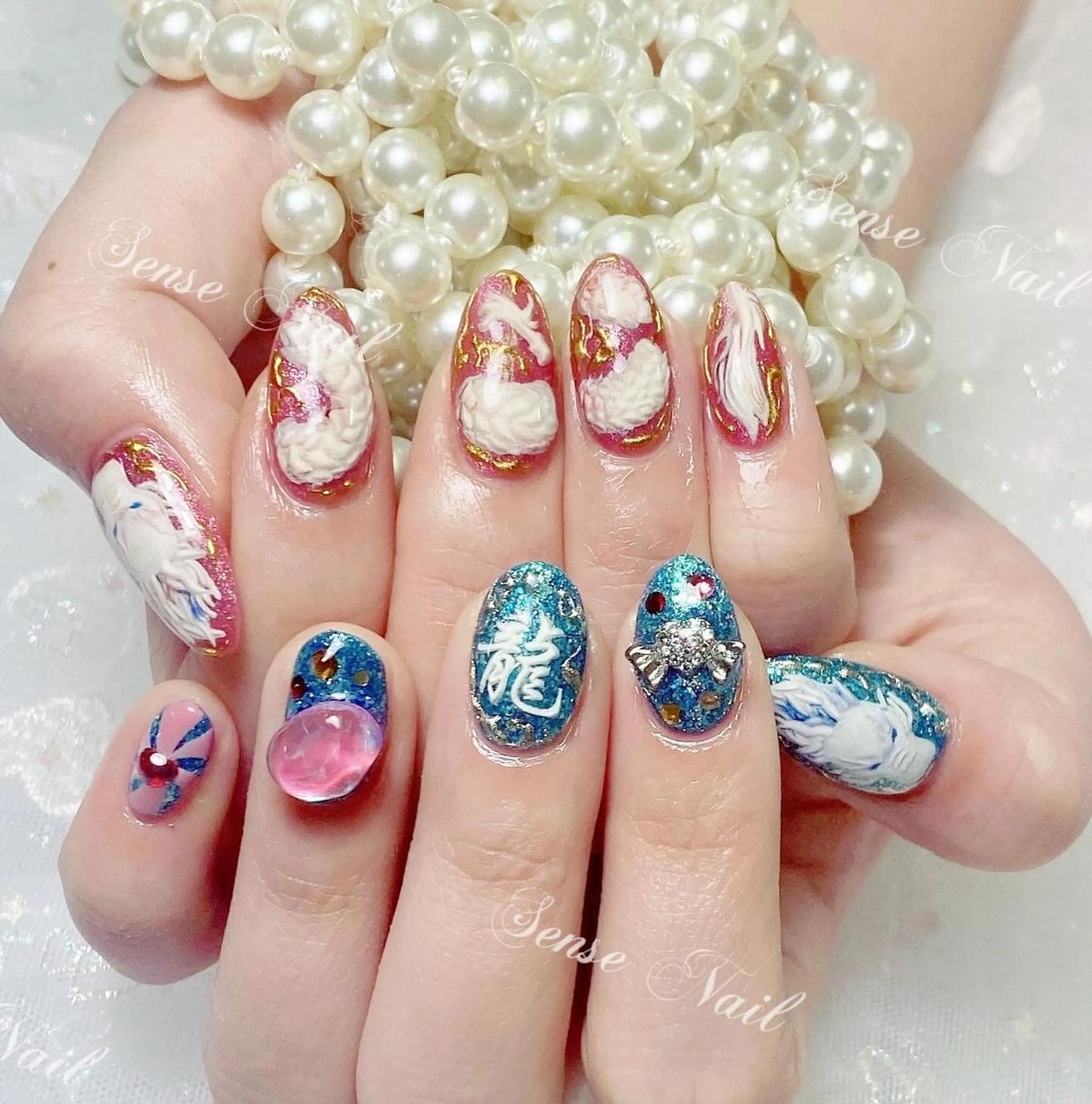 ネイル ハンドネイル 🎀Sense Nail新宿店🎀のネイルデザイン