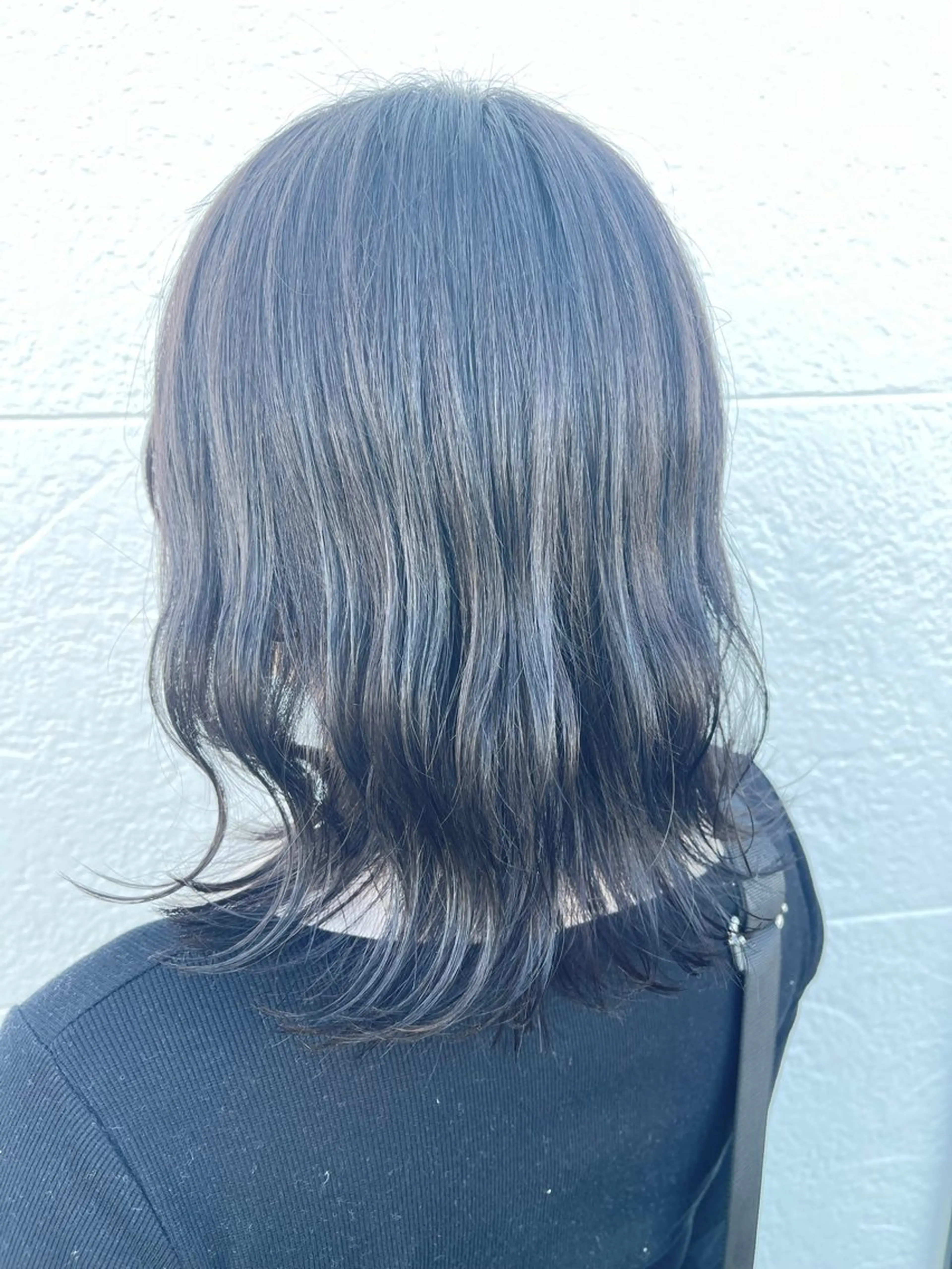 ミディアム 新宅 綾乃のヘアスタイル