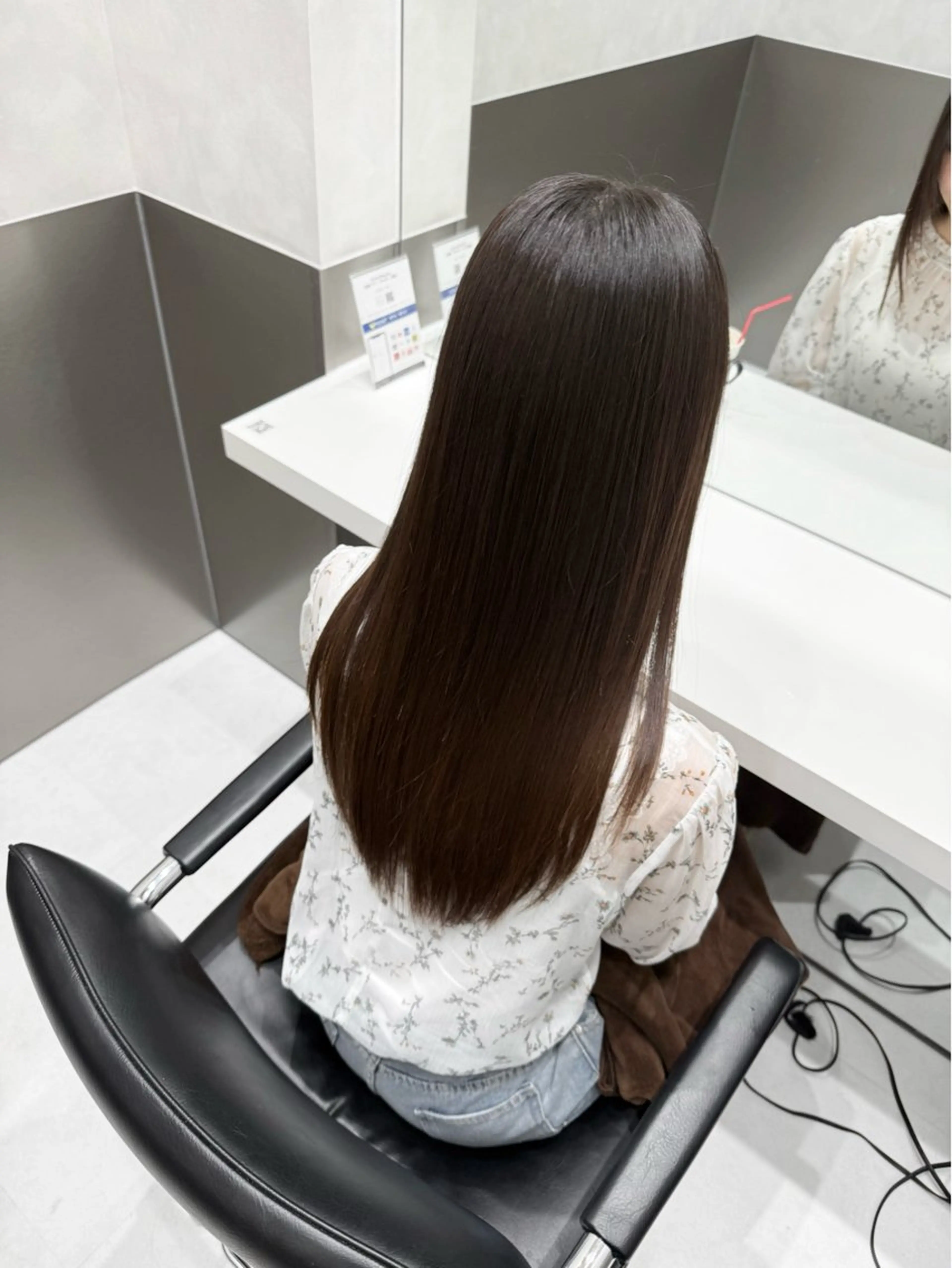 ロング トリートメント 髪質改善/縮毛矯正 あお🫧のヘアスタイル