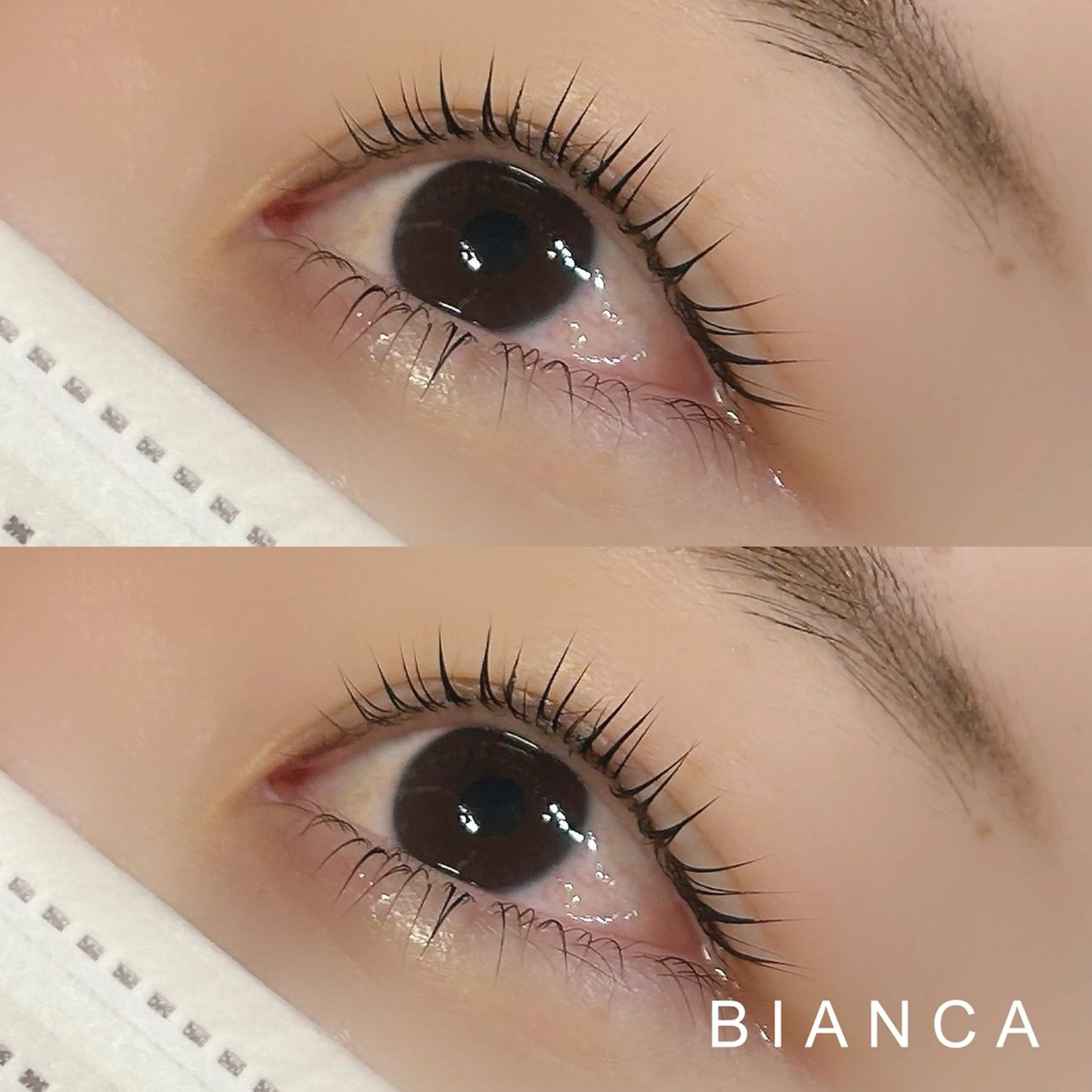 マツエク・マツパ マツパ Bianca笹塚🩶 kakoのマツエク・マツパデザイン