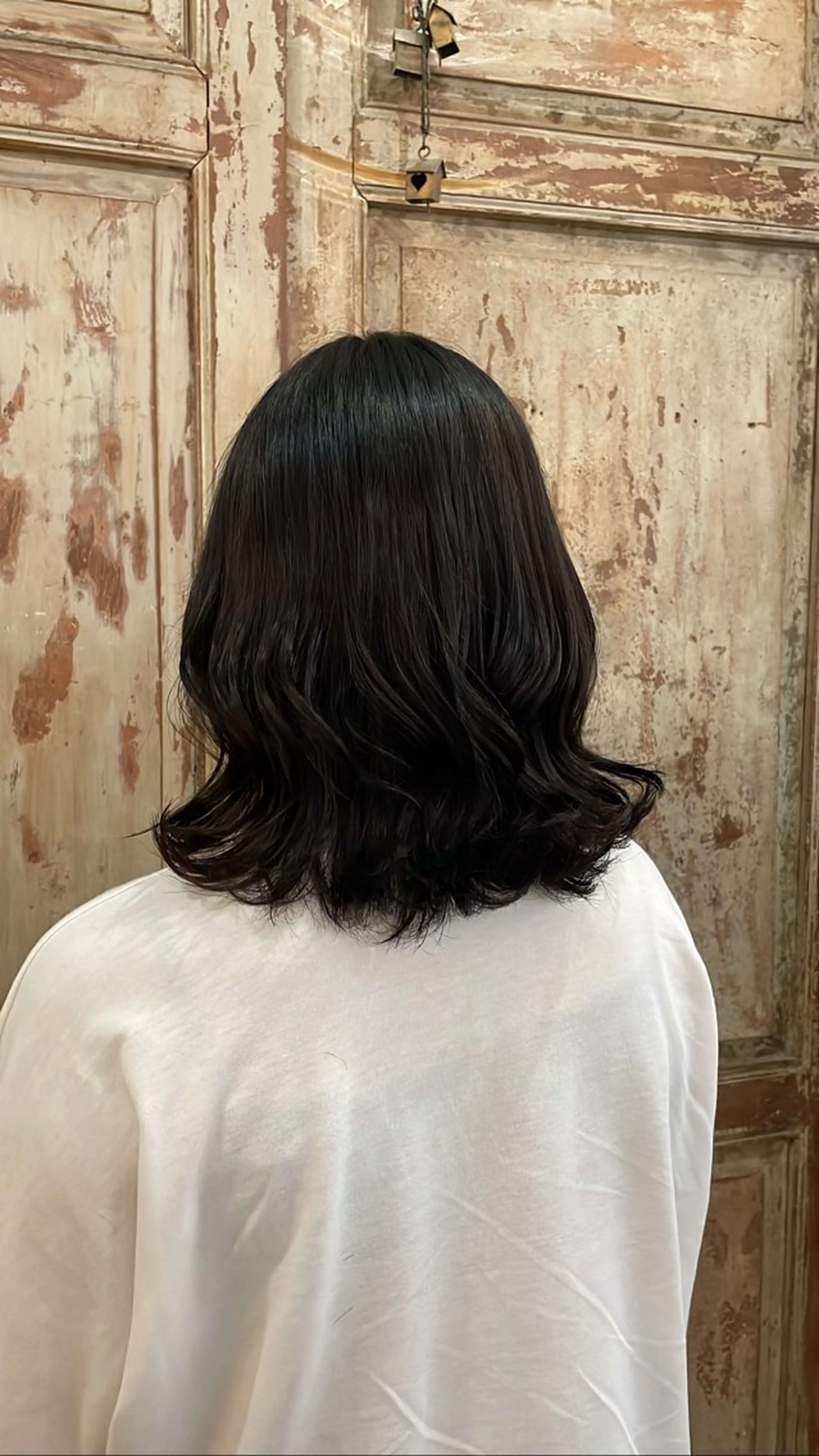 ミディアム カラー i.+odori所属・‎🤍Miu‎🤍 レイヤーカット‎🤍のヘアスタイル