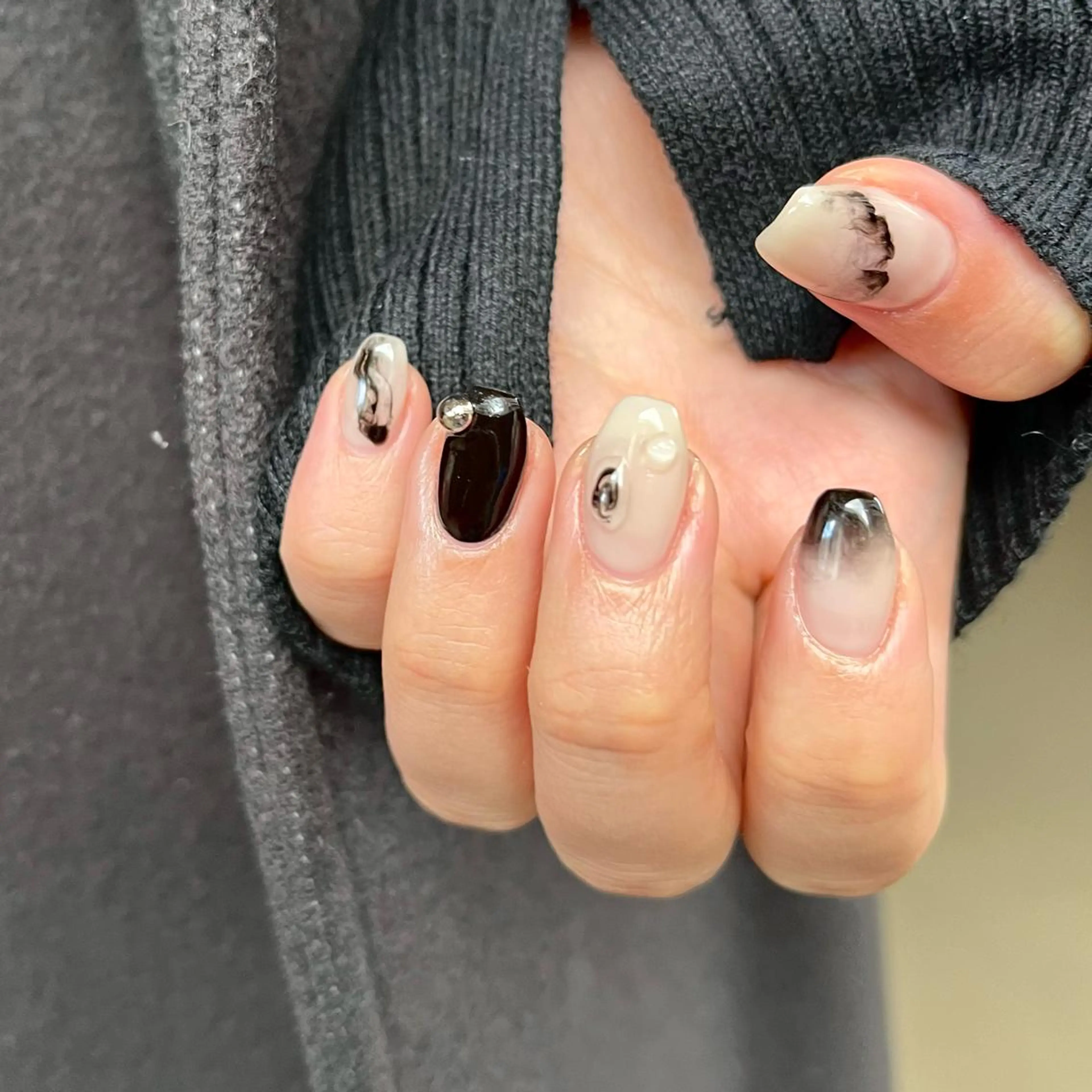 ネイル 持ち込み ハンドネイル nail salon O (en)所属・vegh. nail／阿波座のネイルデザイン