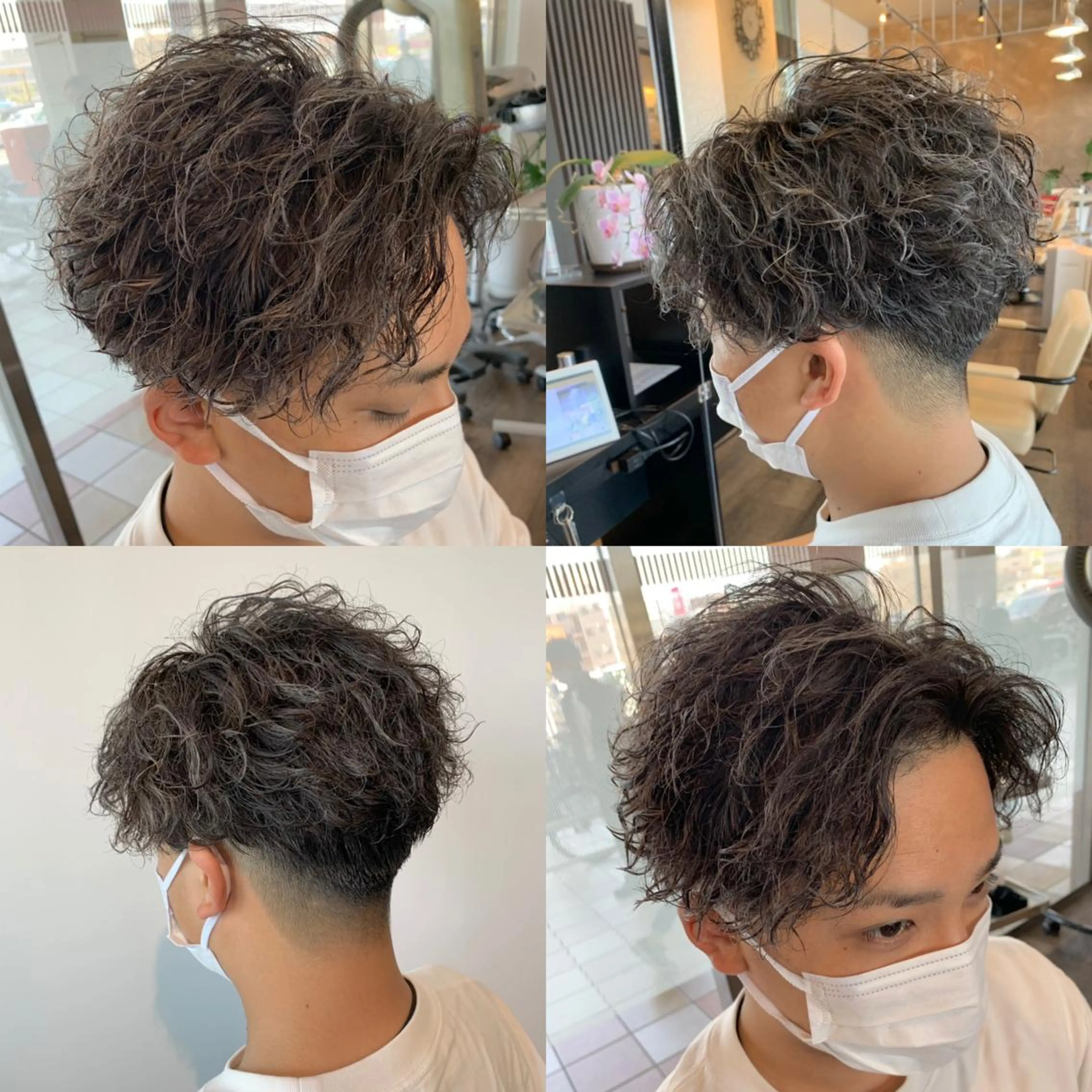 カラー パーマ メンズ メンズハイライト ハイライトカラー カット ヘアカラー パーマ STYLE　EKI　CITY所属・【艶カラー】 STYLE 和泉俊希のヘアスタイル