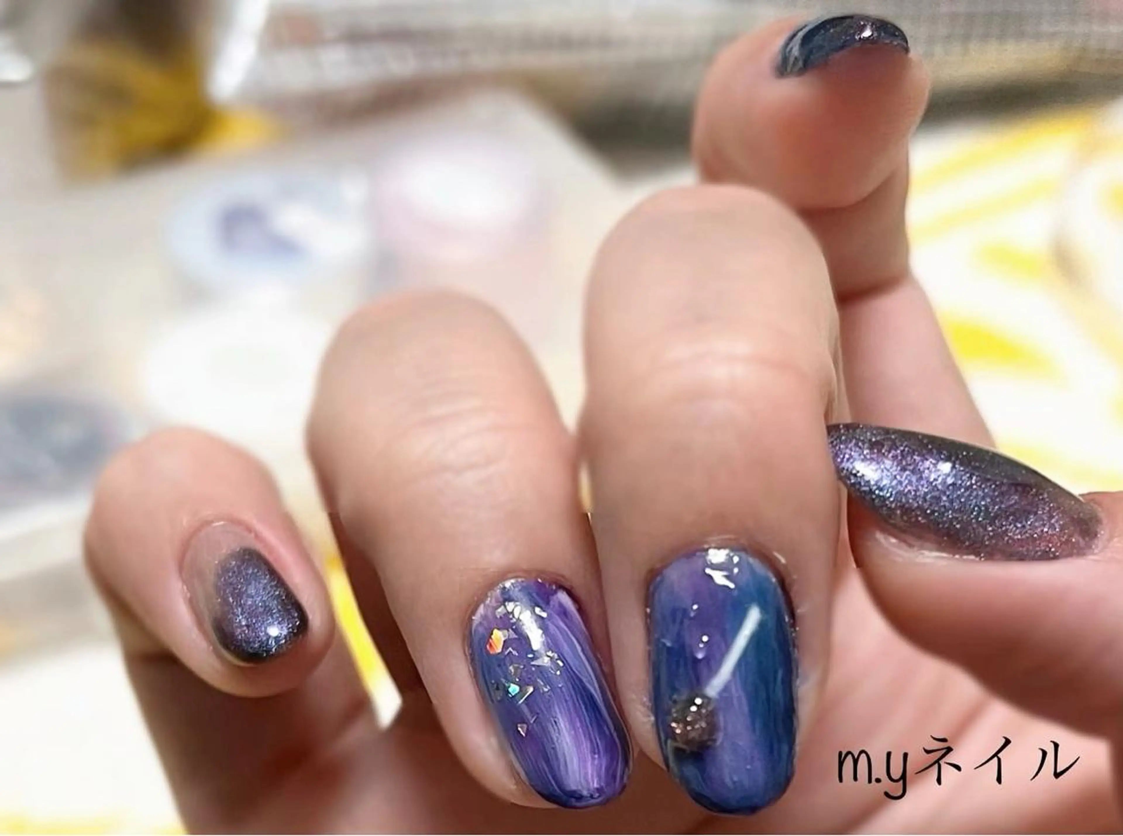 ネイル m.yネイル所属・末石 真悠のネイルデザイン
