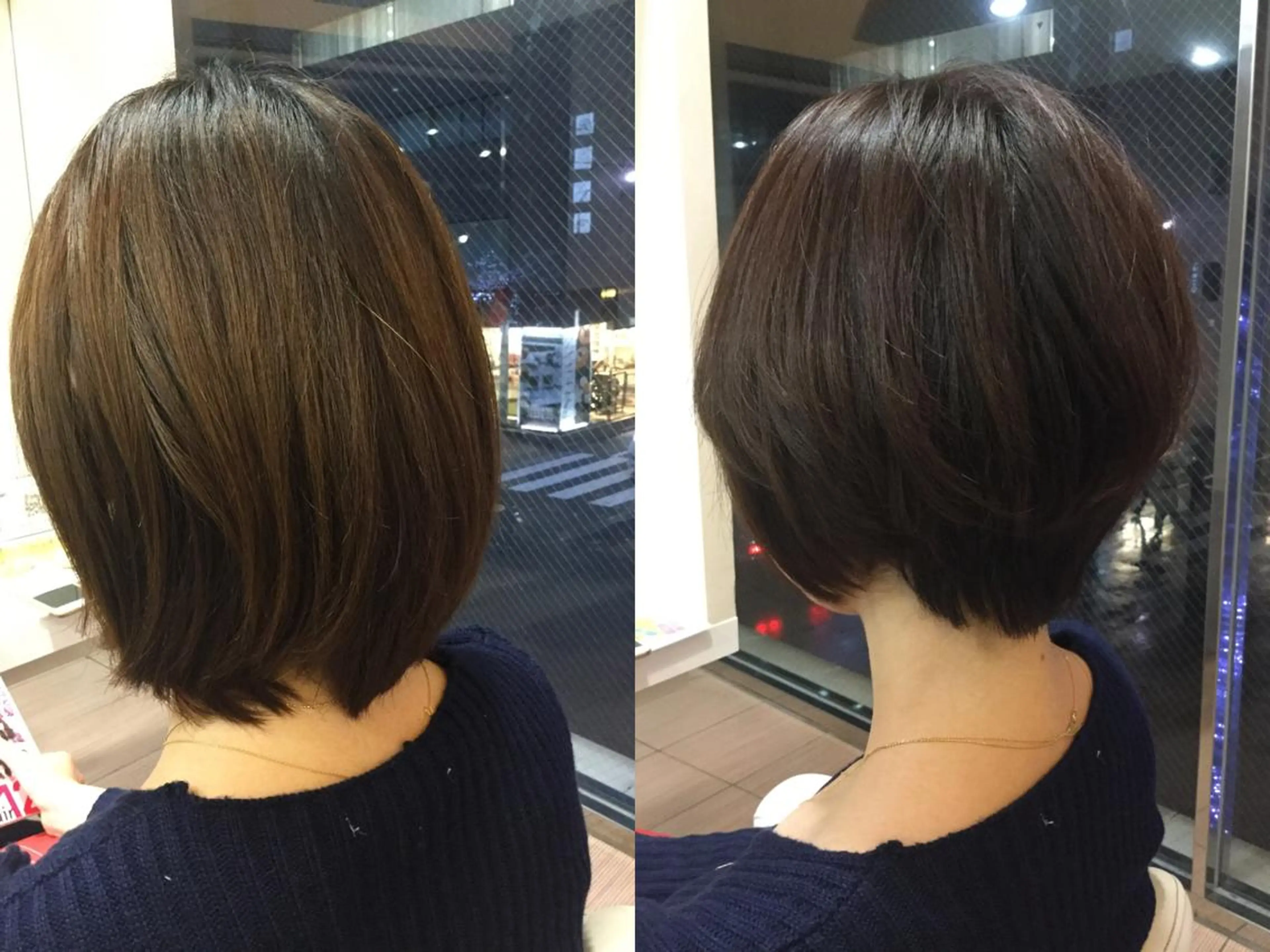 ショート カラー 手櫛でストレート/ 人生を変える美髪へのヘアスタイル