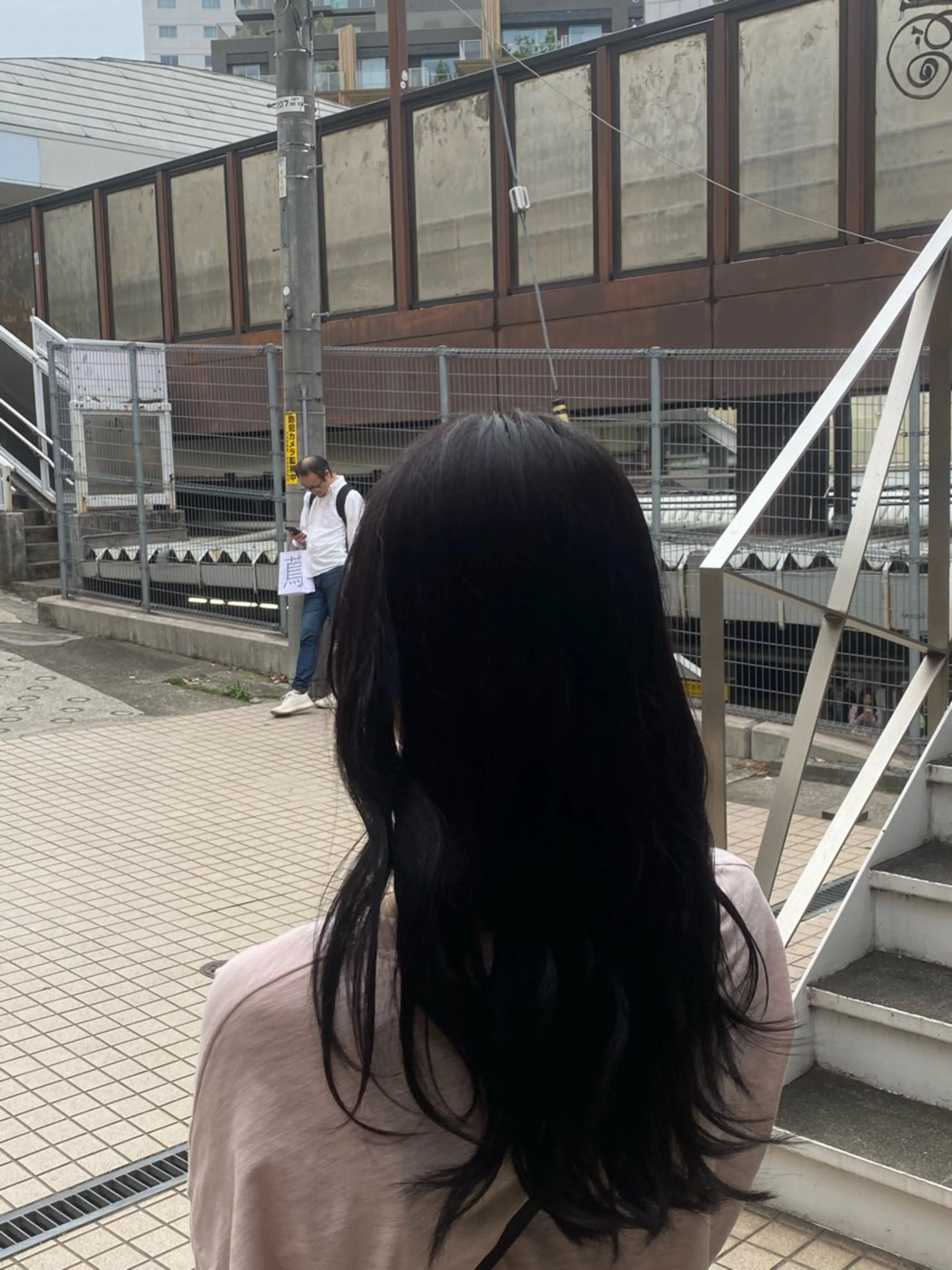 ロング カラー メンズ特化 エシカル　松原大将のヘアスタイル