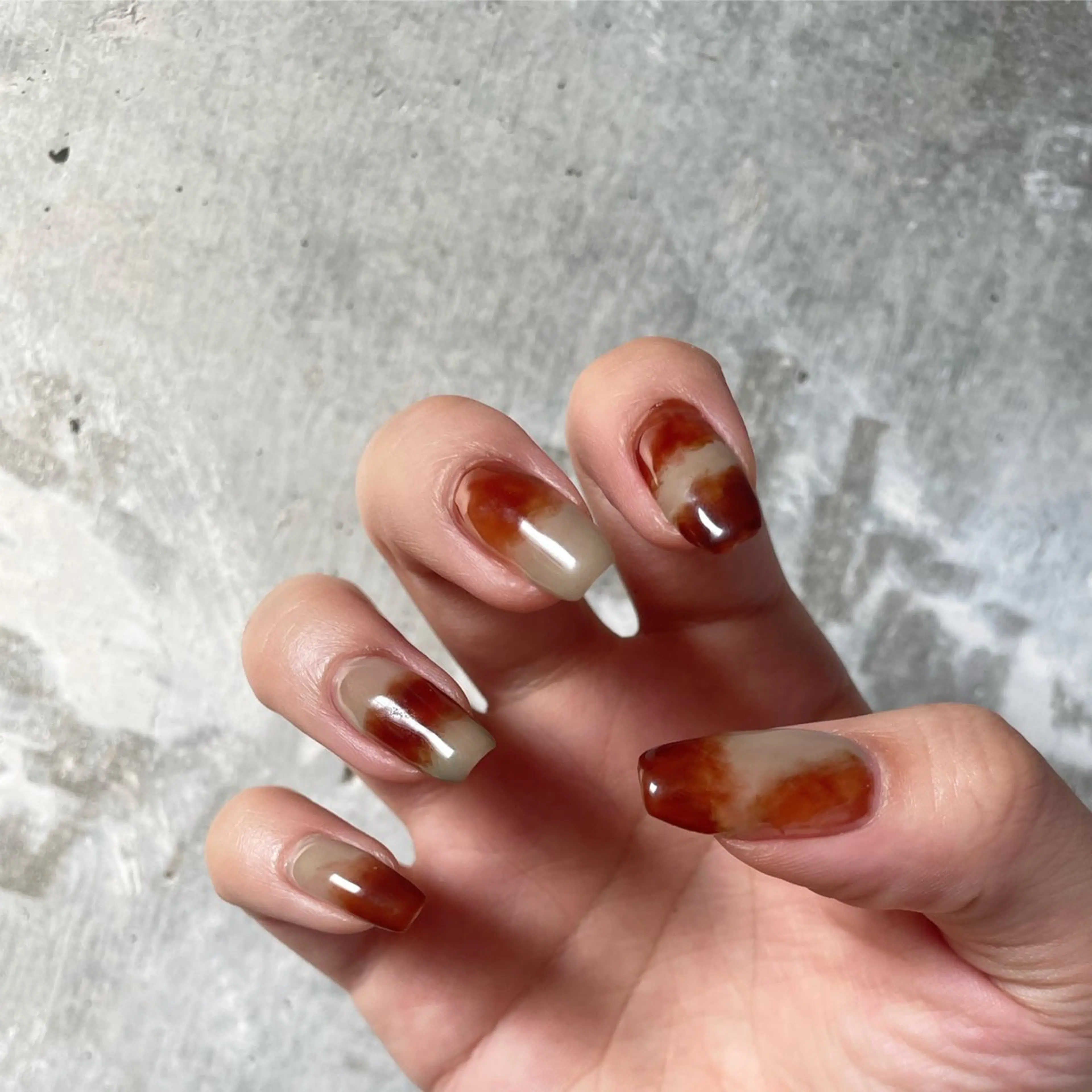 ネイル ニュアンスネイル ハンドネイル Canola namikaのネイルデザイン