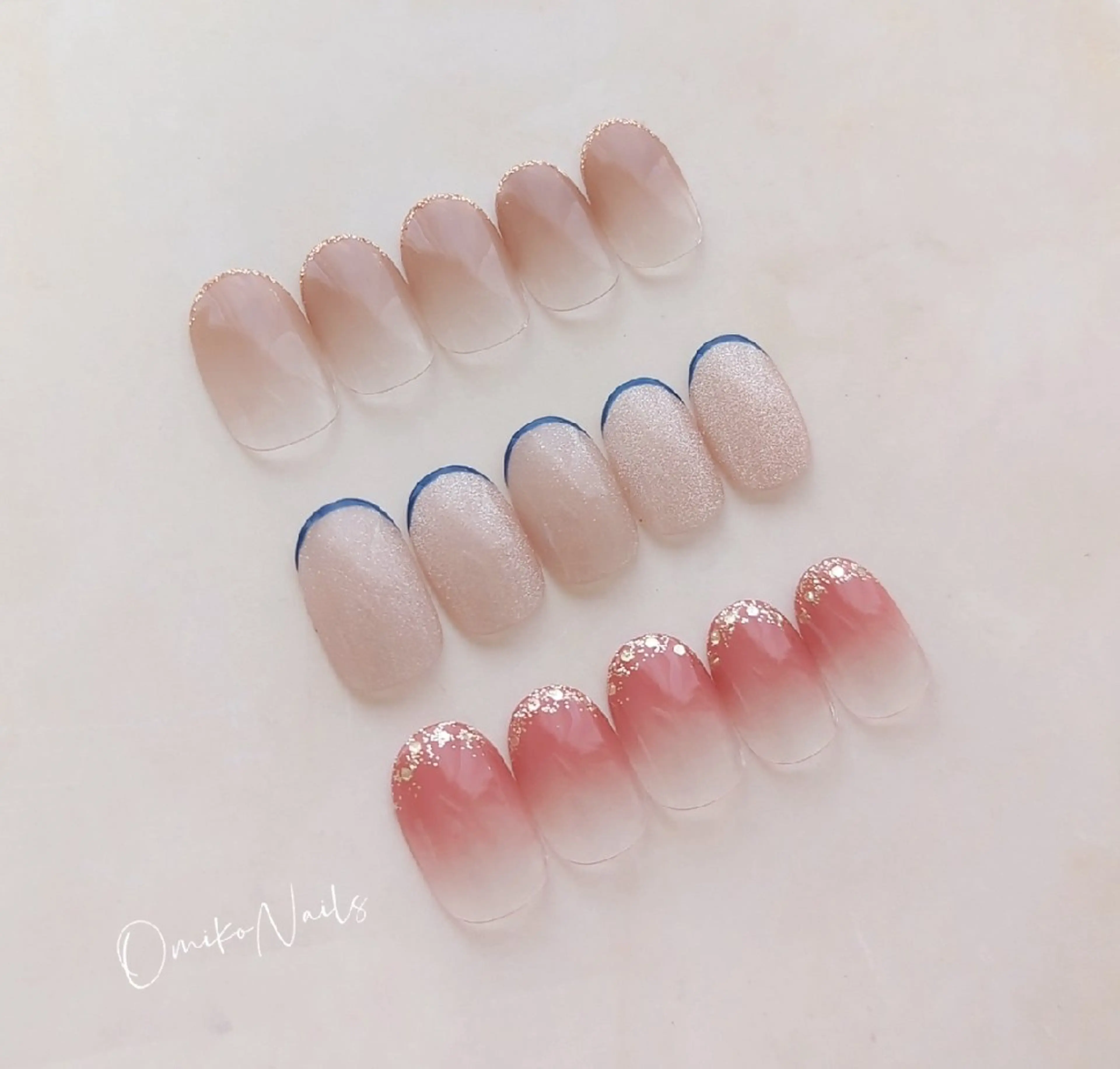 ネイル シンプルネイル ハンドネイル 所沢の小さなネイル屋さん所属・所沢の小さな ネイル屋さんのネイルデザイン