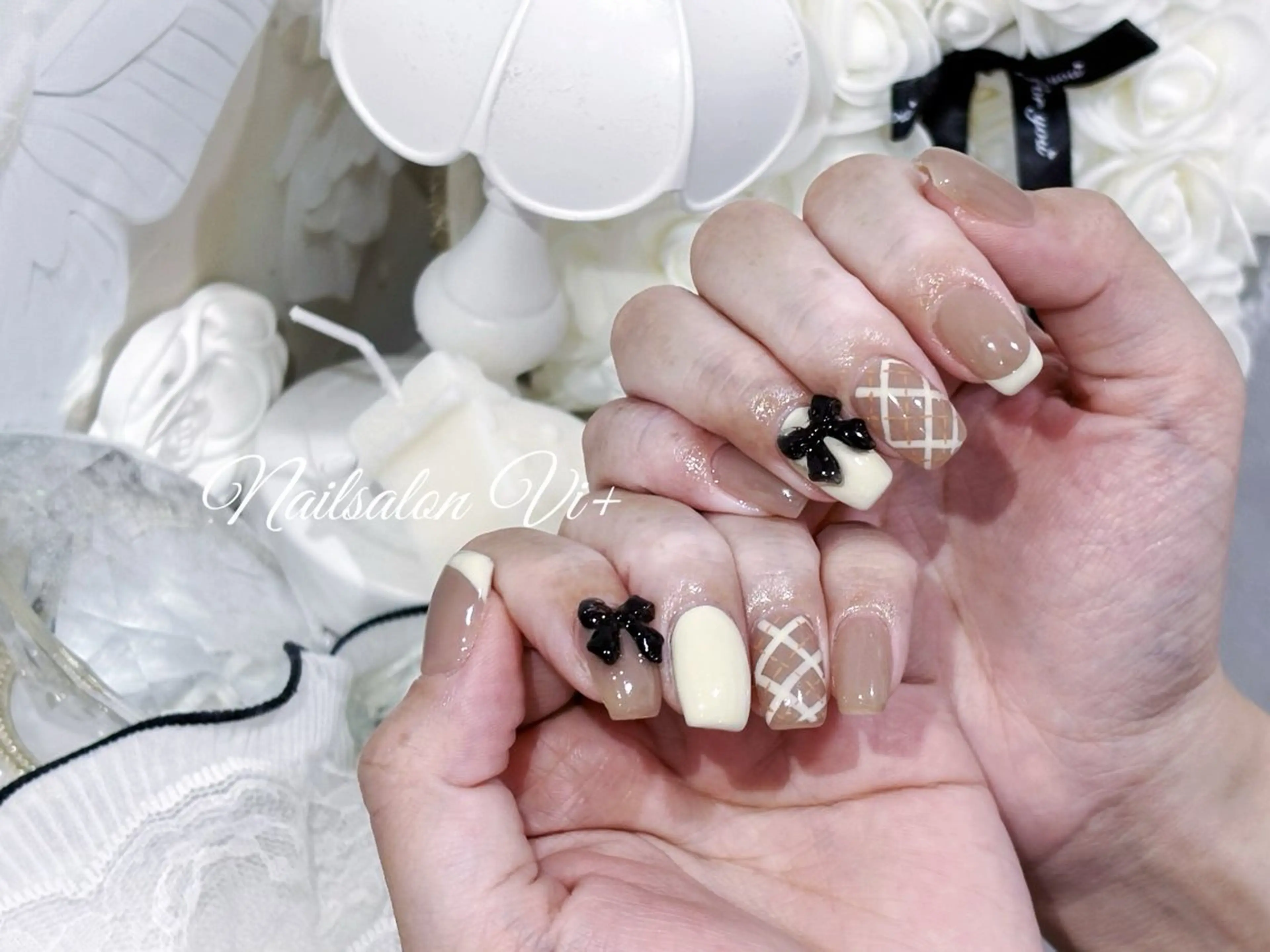 ネイル ハンドネイル Nailsalon Vi+ももか🩷のネイルデザイン