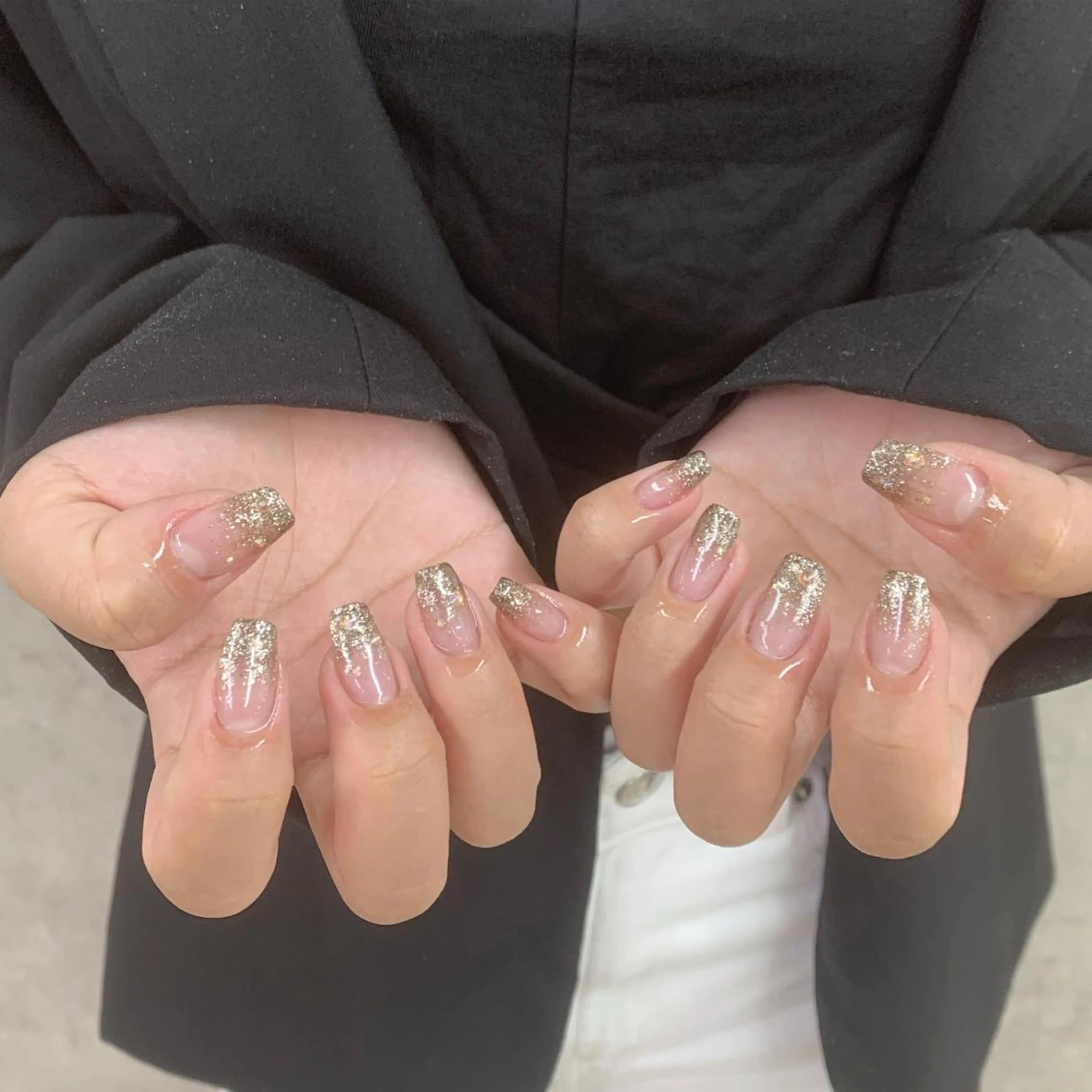 ネイル ラメ(グリッター) ラメグラデーション ネイリストKanon シェルウェリナ 船橋のネイルデザイン