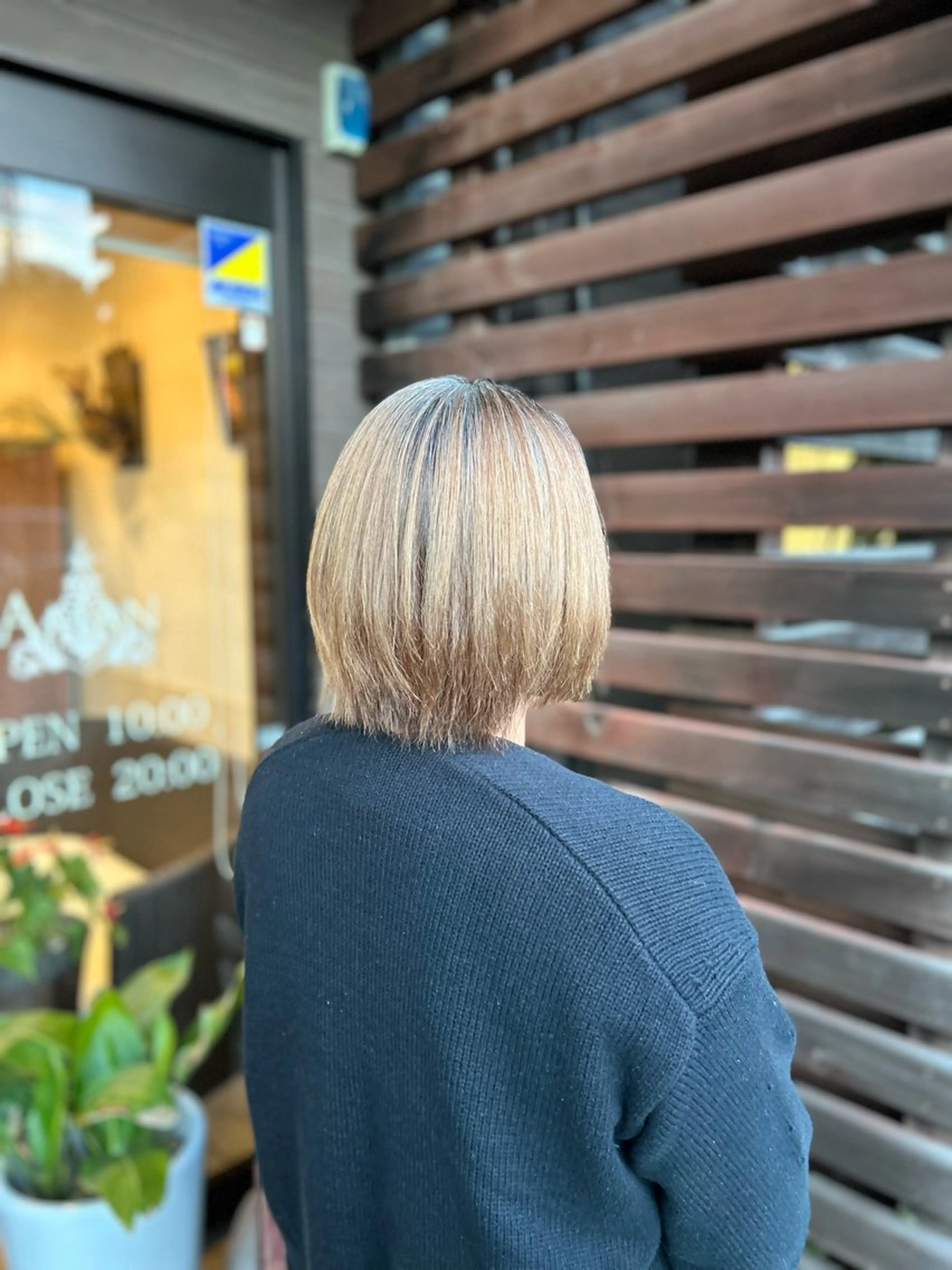 ショート 縮毛矯正 篠田 蒼のヘアスタイル